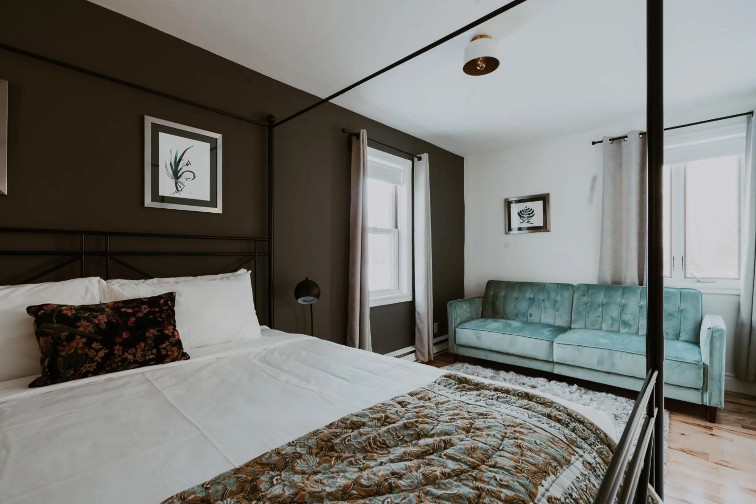 Bed in Domaine Jolivent