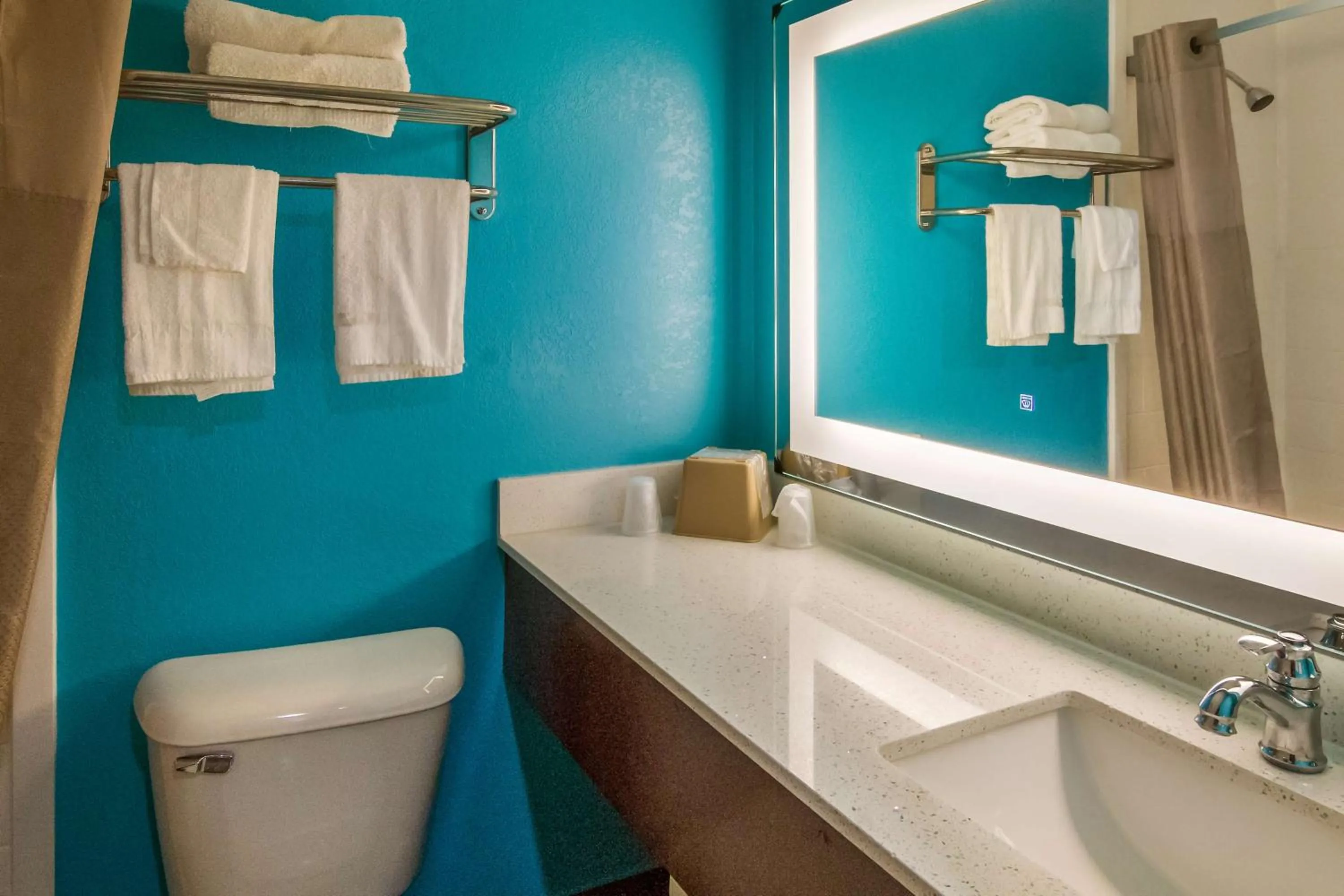 Toilet in Motel 6-Rossford, OH