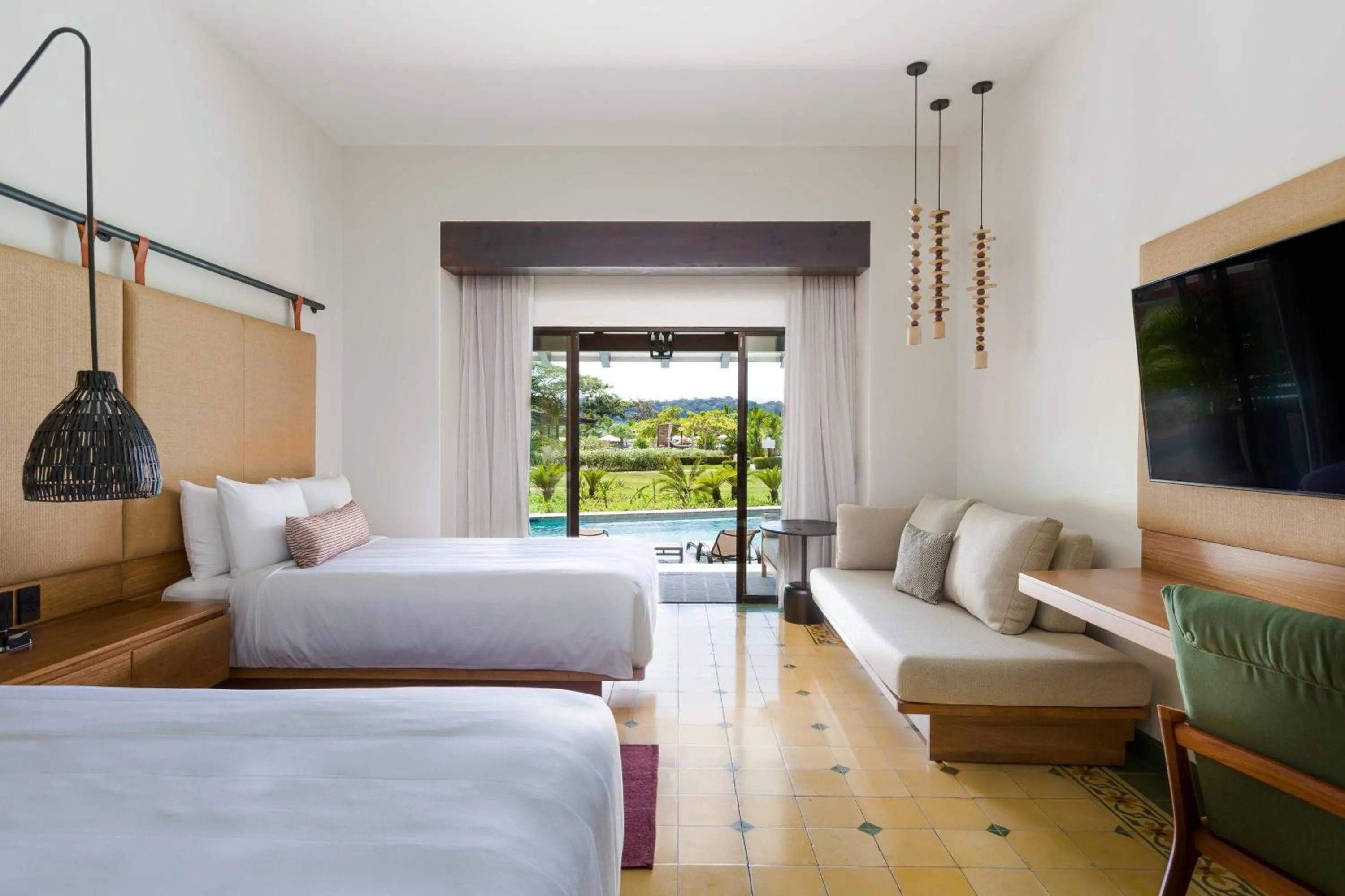 Photo of the whole room, Bed in Los Sueños Marriott Ocean & Golf Resort