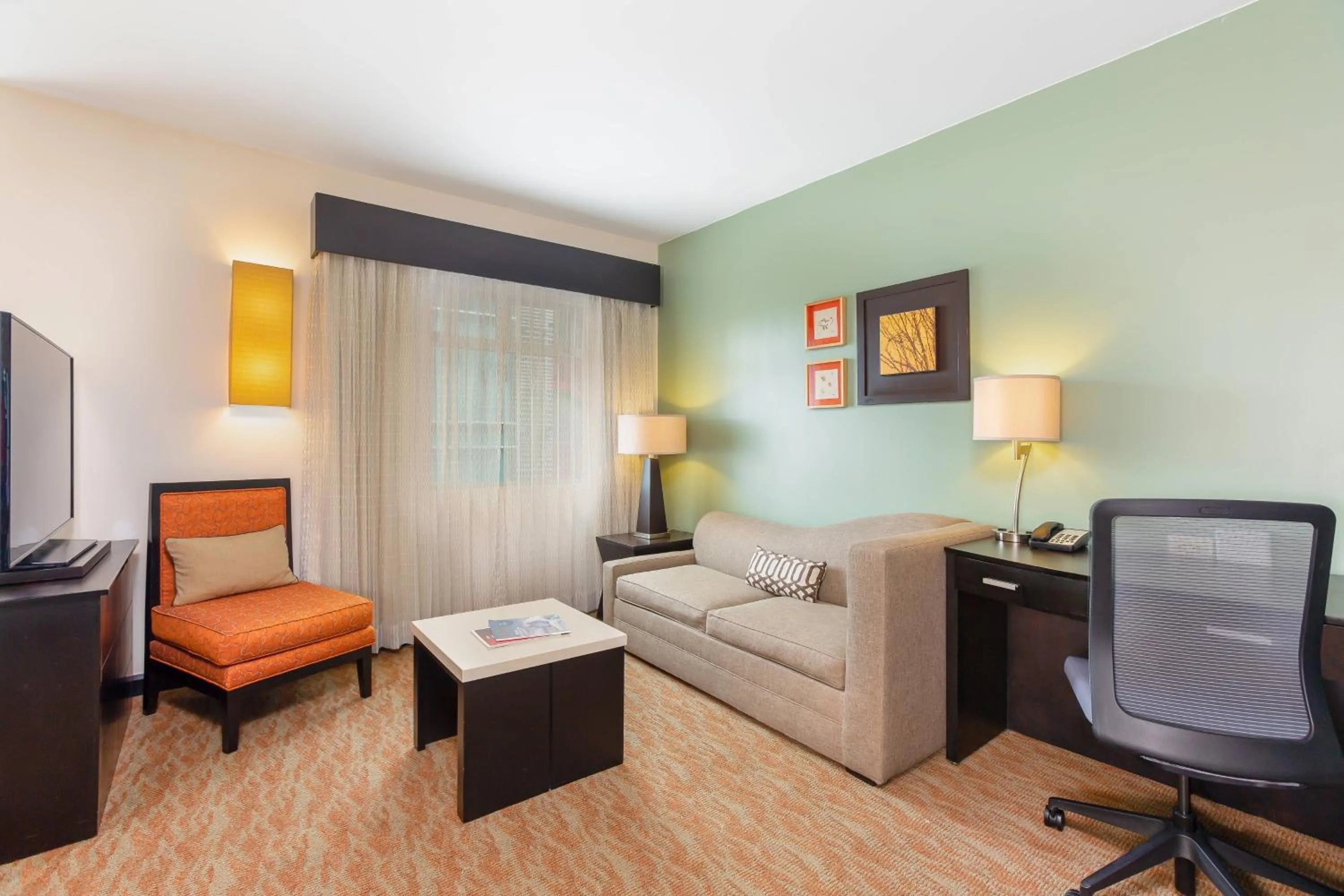 Living room in Residence Inn by Marriott San Jose Escazu