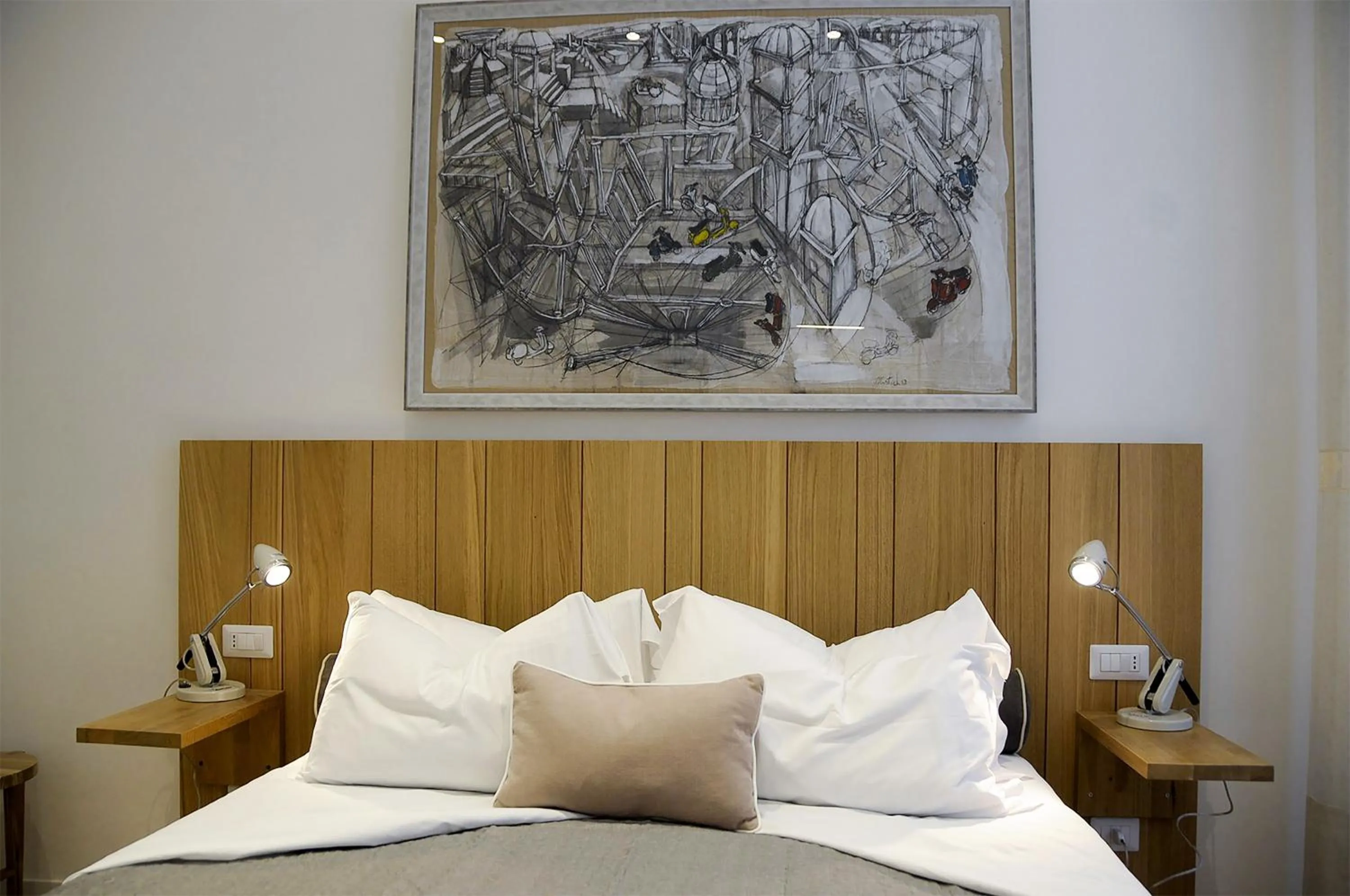 Photo of the whole room, Bed in Roma Vespahouse