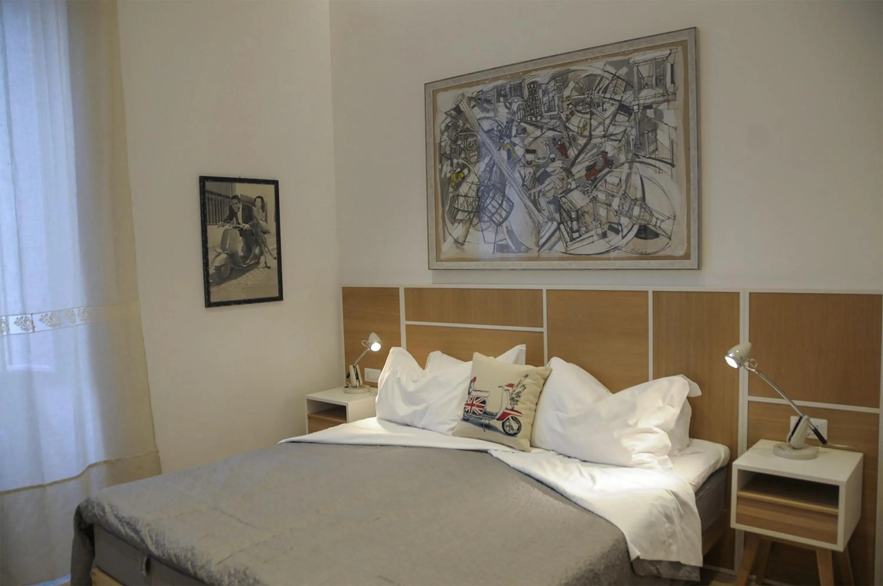 Photo of the whole room, Bed in Roma Vespahouse