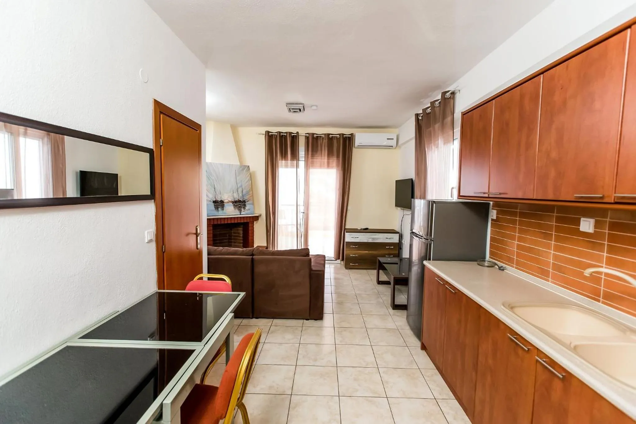 Kitchen or kitchenette in Halkidiki Greek Pride Villa Ellada