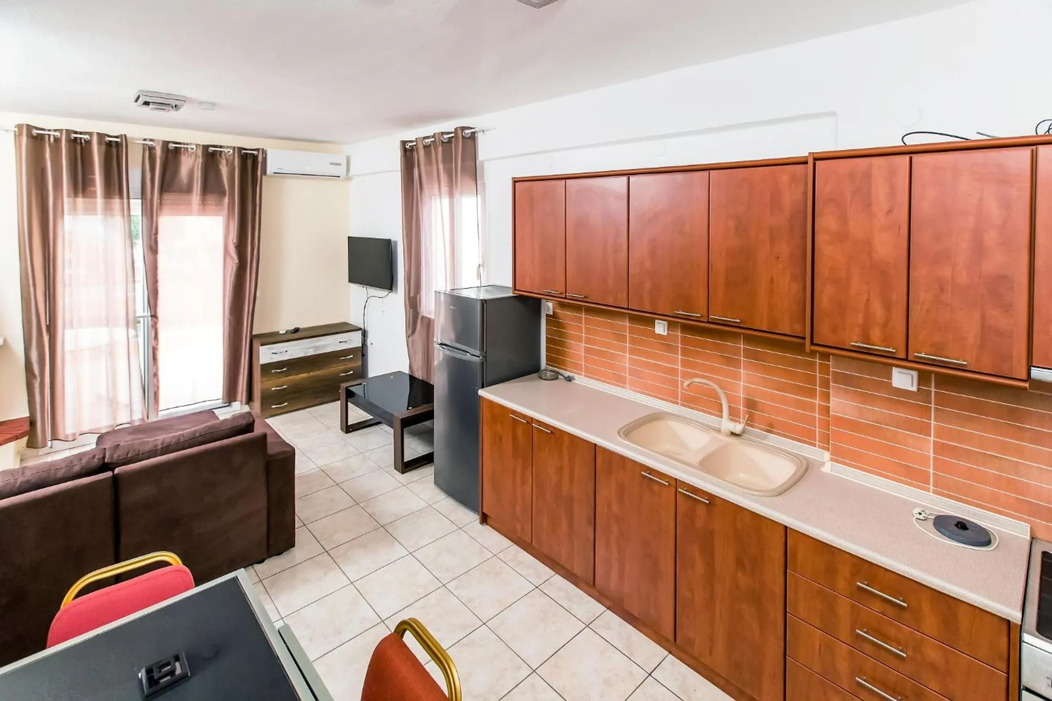 Kitchen or kitchenette in Halkidiki Greek Pride Villa Ellada