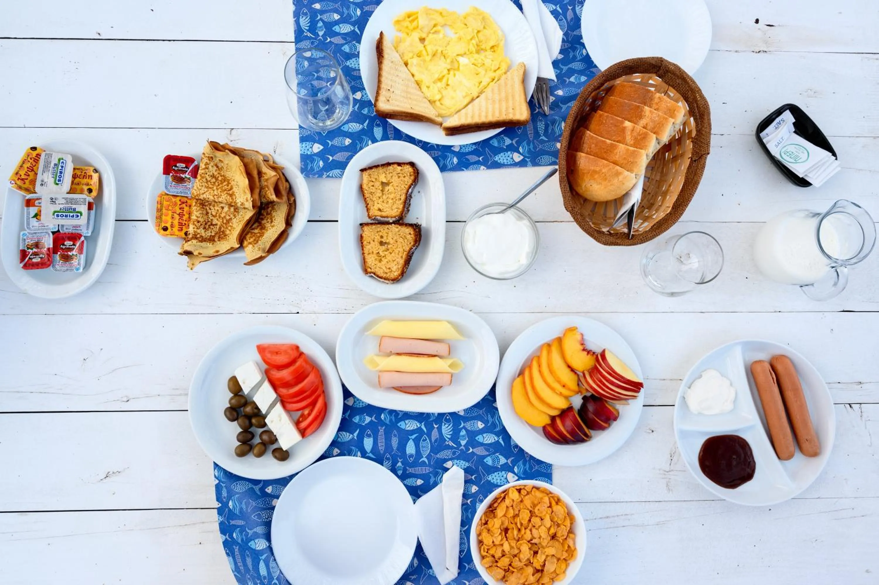 Breakfast in Halkidiki Greek Pride Villa Ellada
