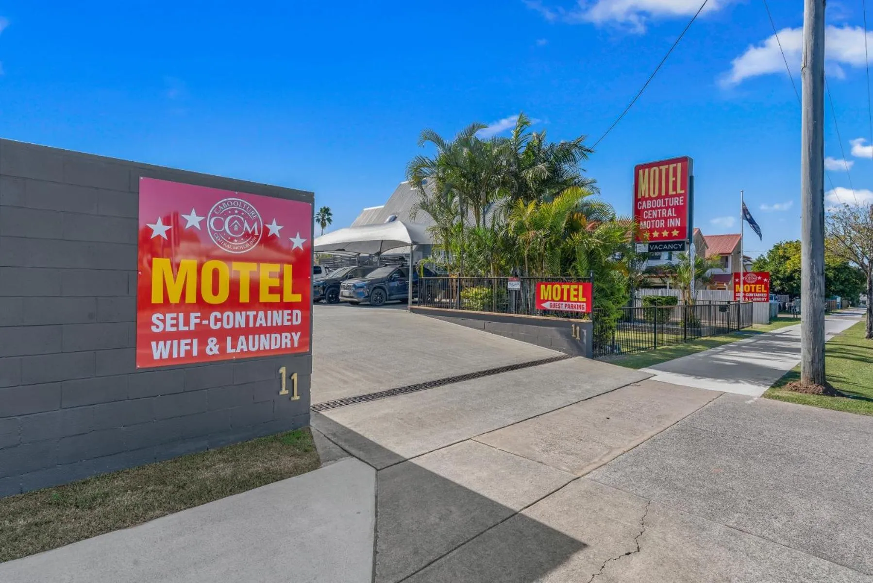 Facade/entrance in Caboolture Central Motor Inn, Sure Stay Collection by BW