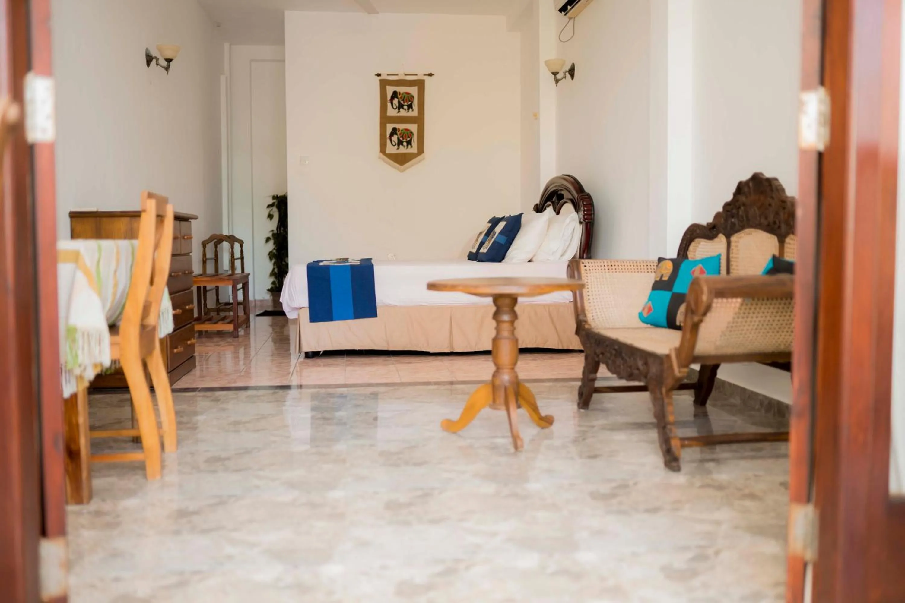 Bedroom, Bed in Mother's Place Nimala