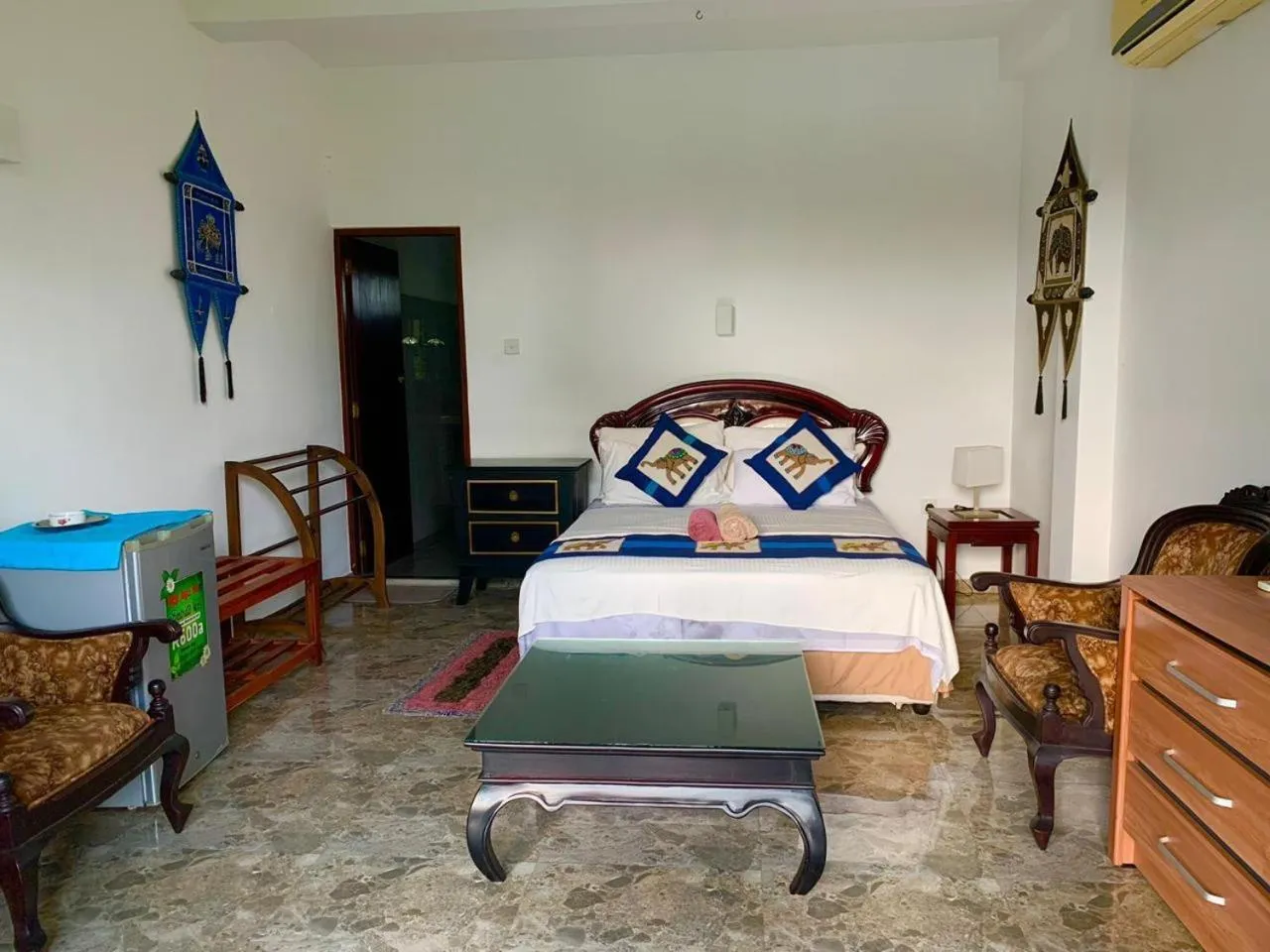 Bed in Mother's Place Nimala