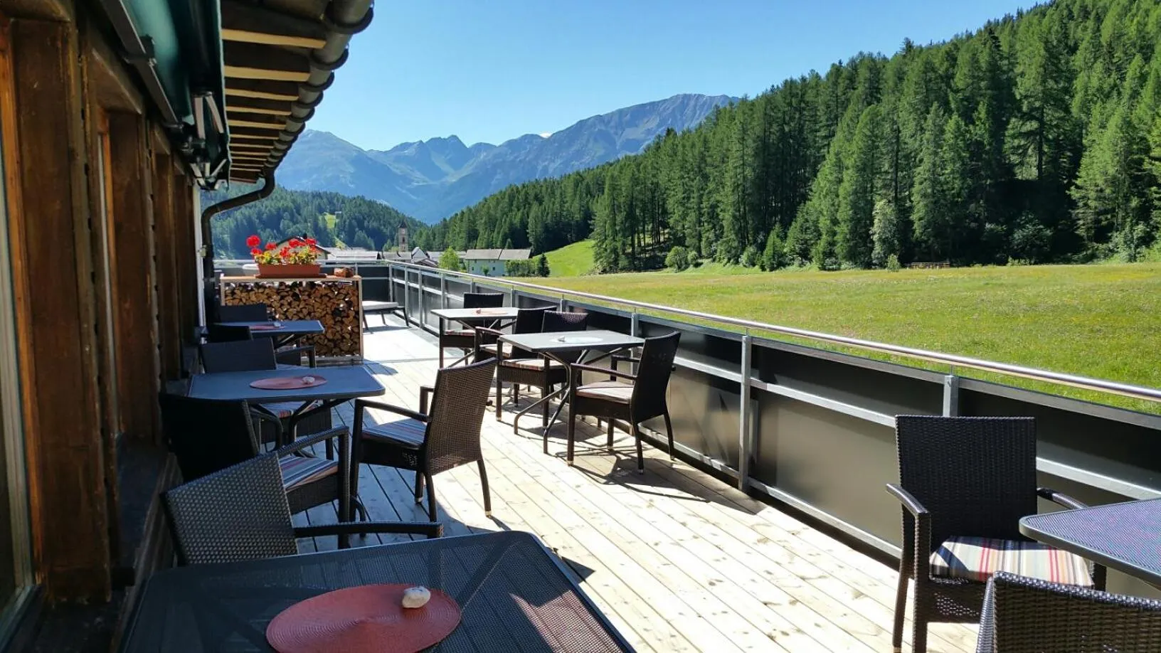 Balcony/Terrace in Hotel Al Rom
