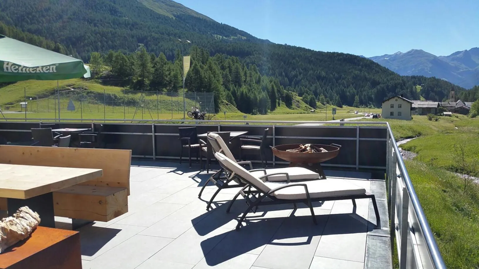 Balcony/Terrace in Hotel Al Rom