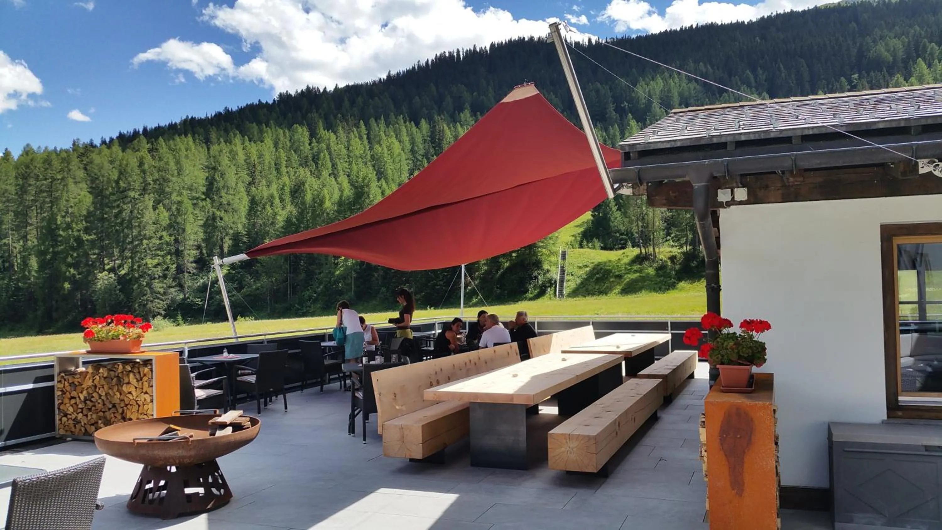 Balcony/Terrace in Hotel Al Rom
