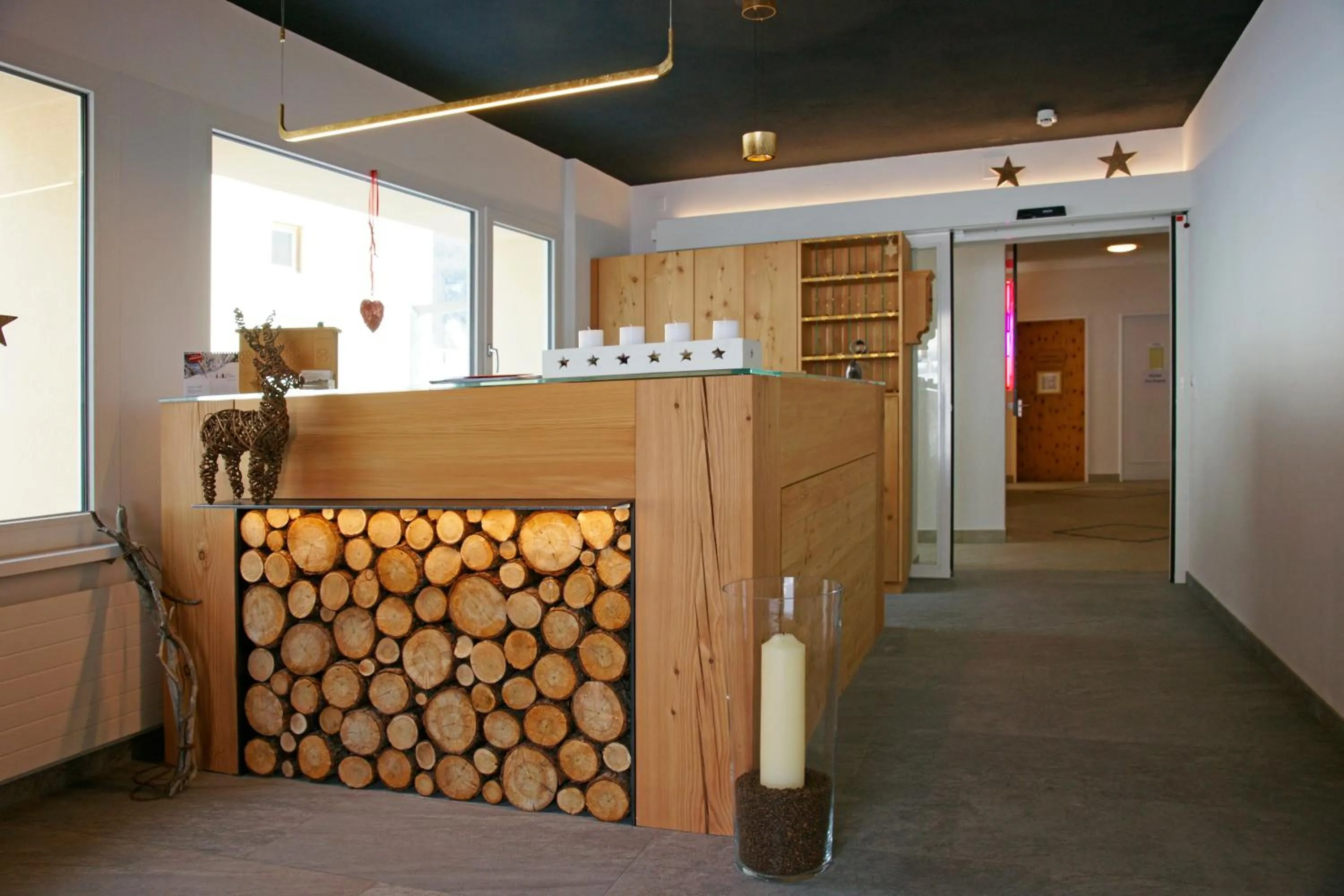 Decorative detail in Hotel Al Rom