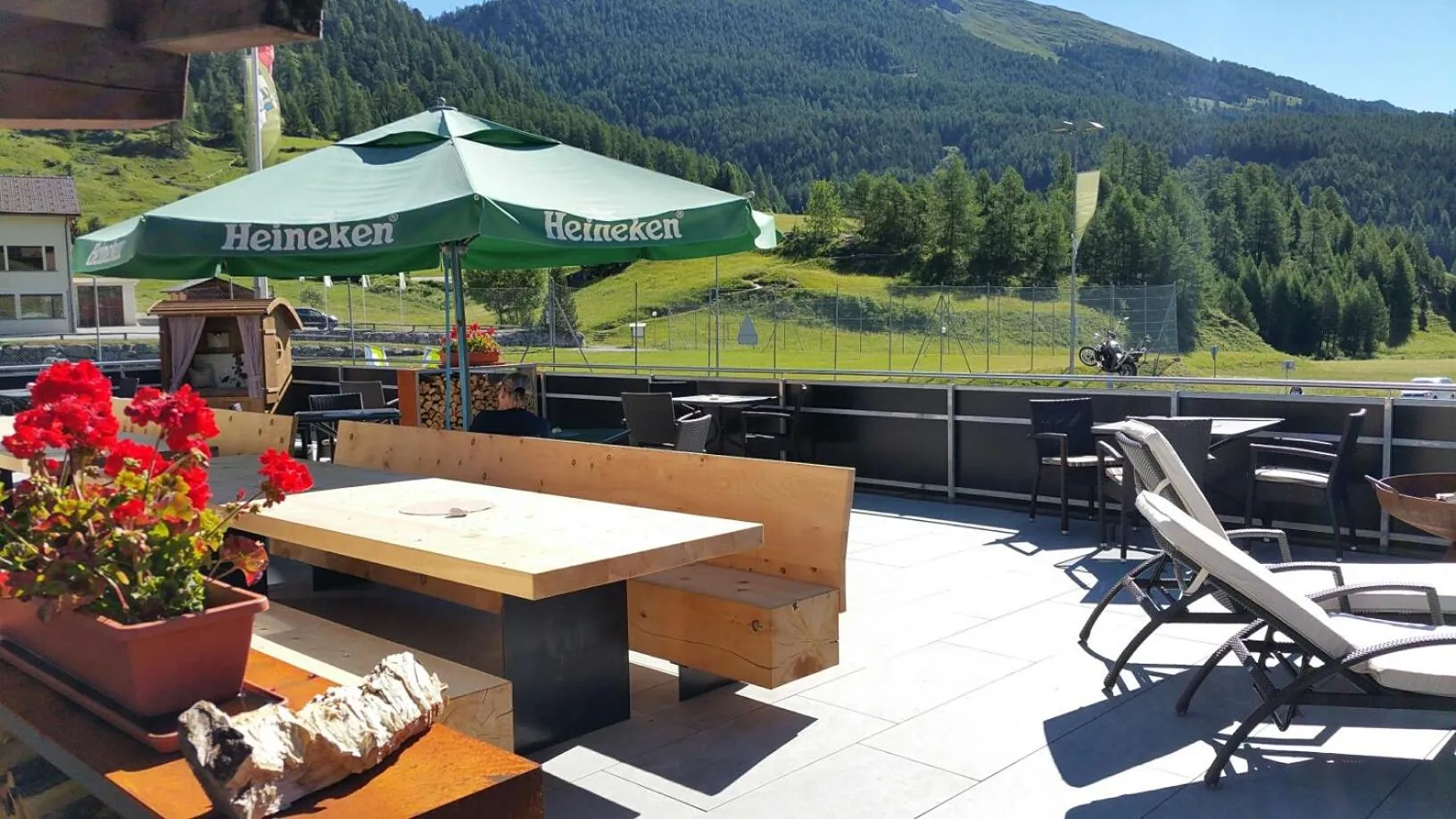 Balcony/Terrace in Hotel Al Rom