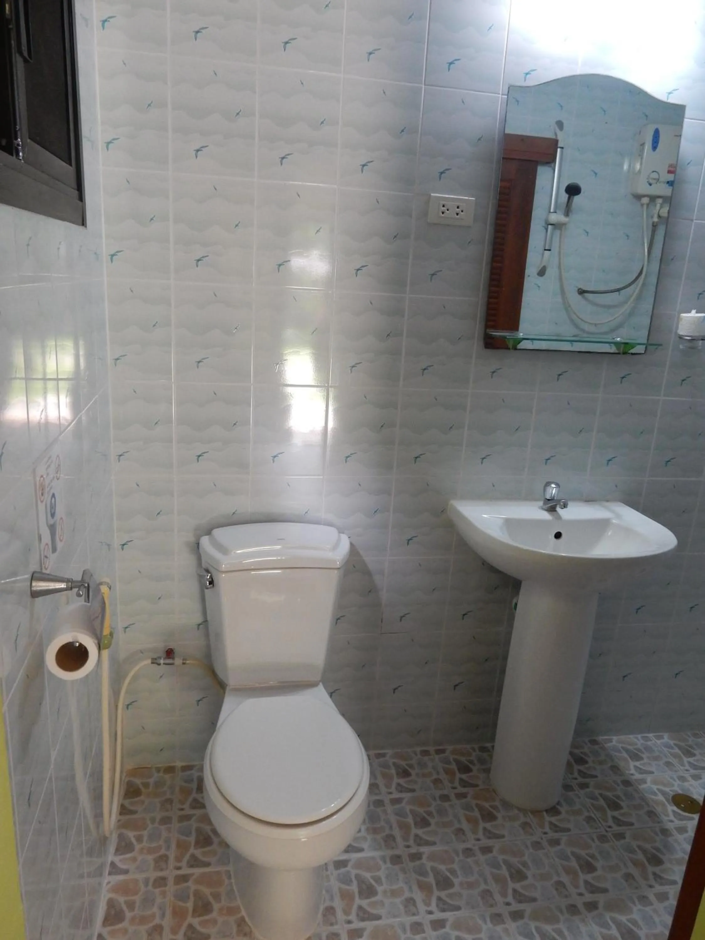 Bathroom in Chez Charly Bungalow