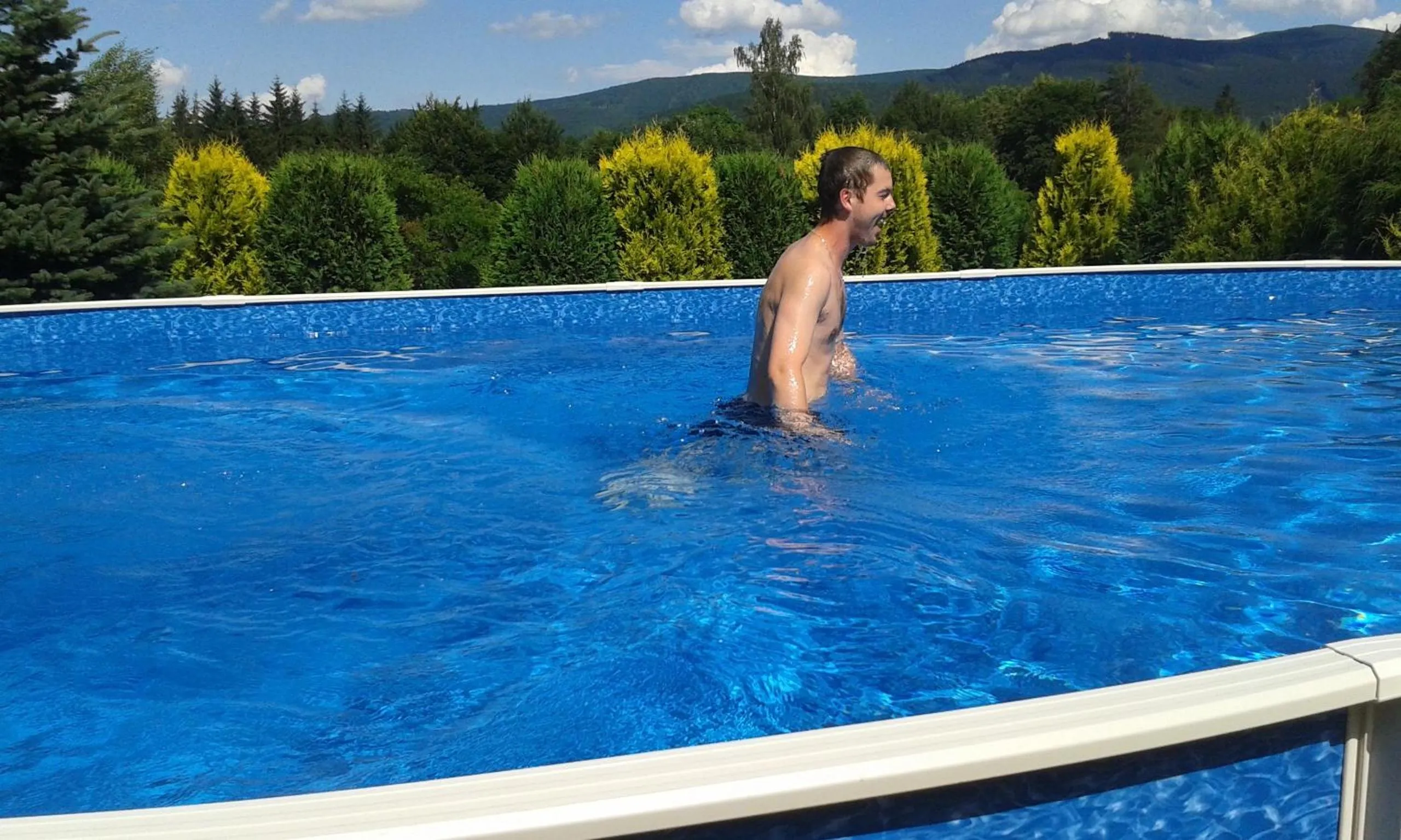 Swimming pool in Hotel Stara Posta