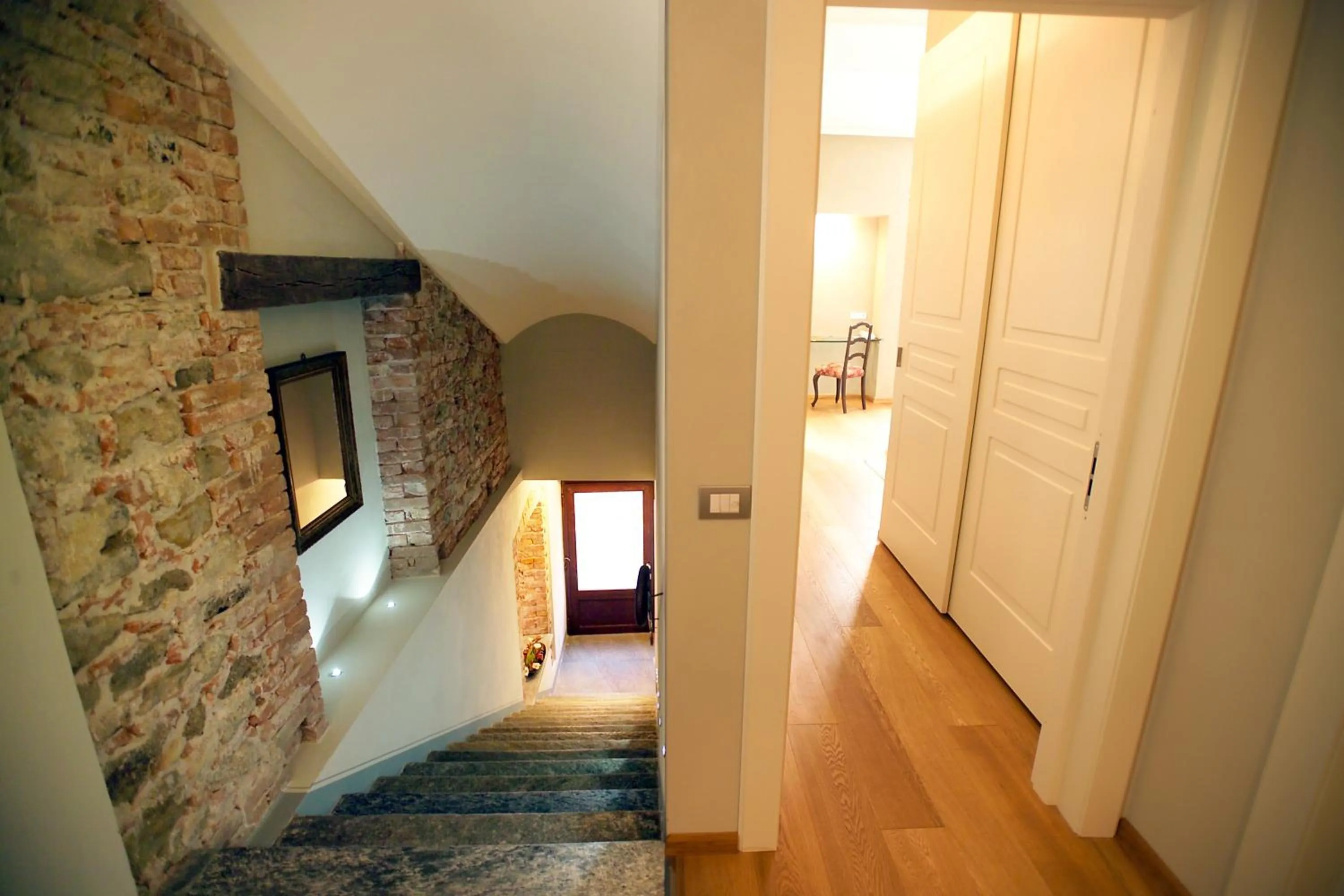 Decorative detail in Rocche Costamagna Art Suites