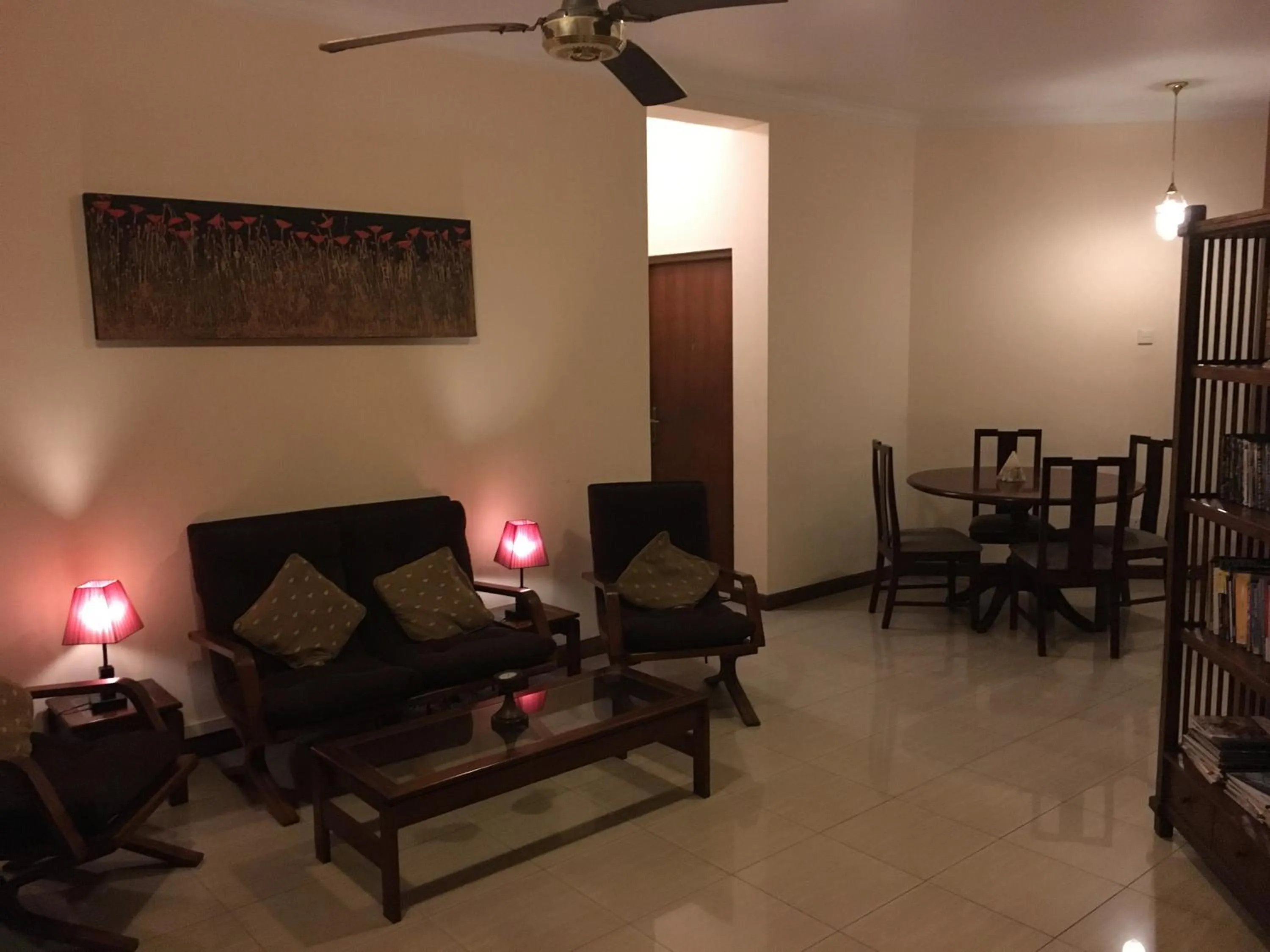 Seating area in Silvikris Villa