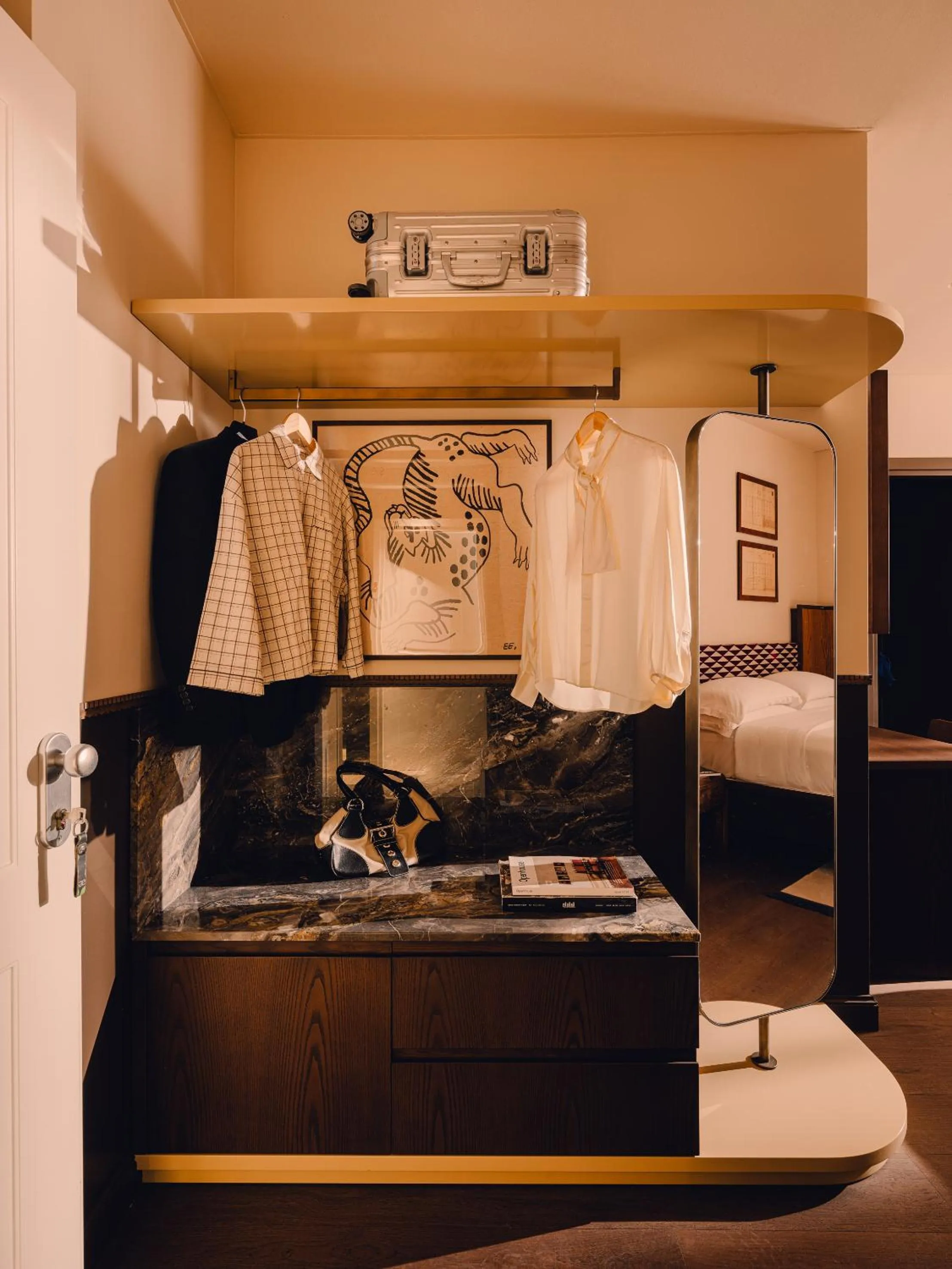 Bedroom in Aethos Milan