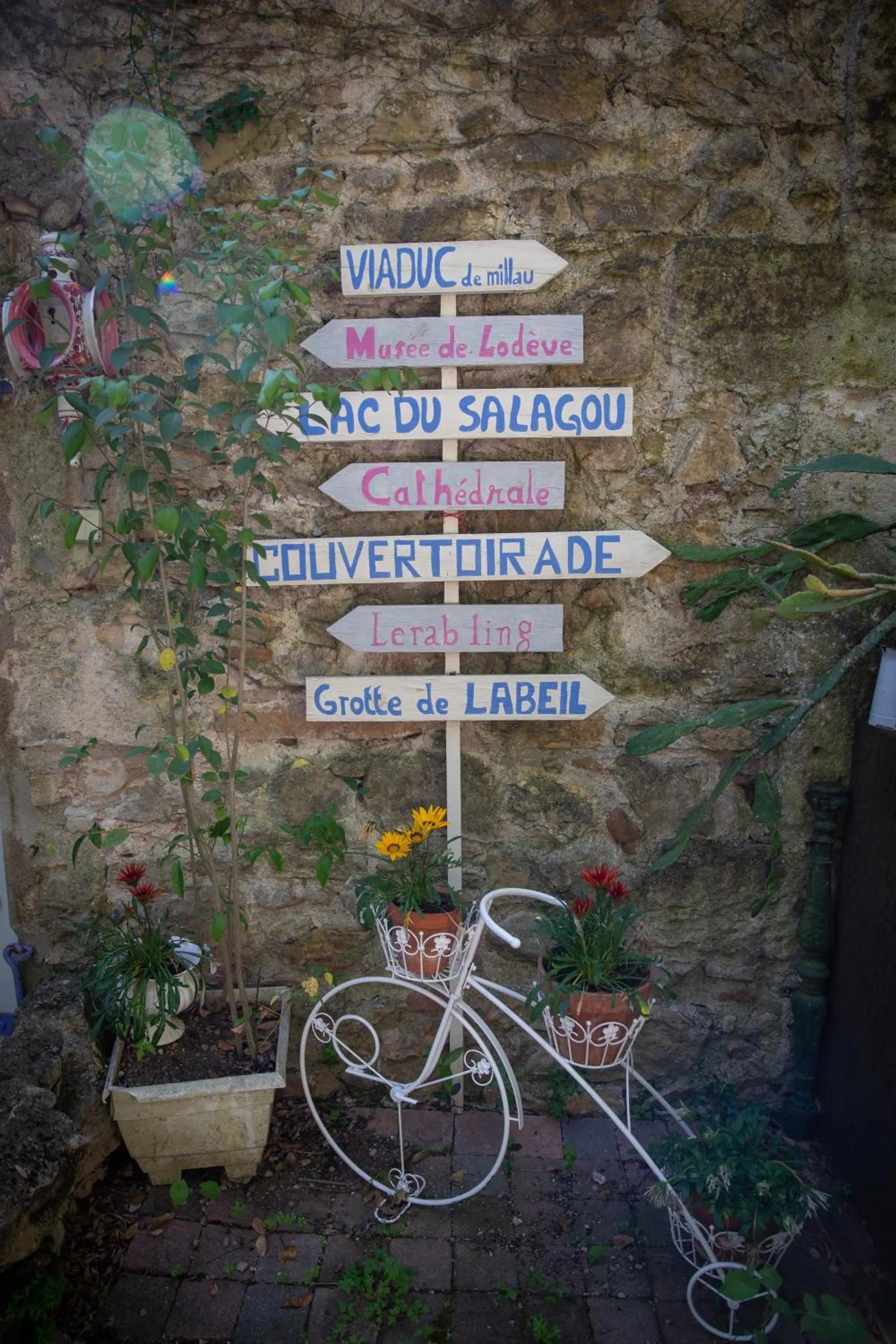 Garden in La Roseraie