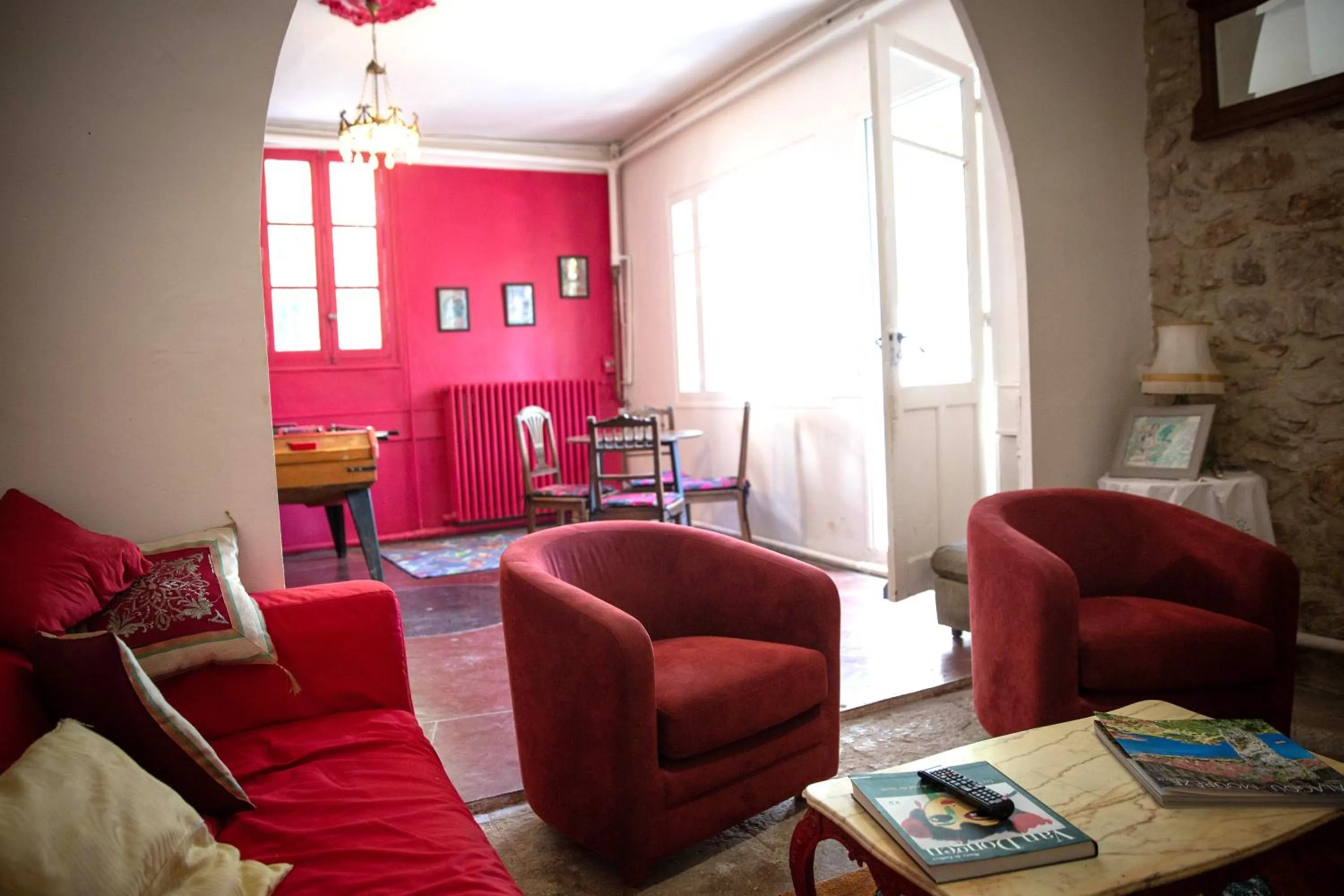 Game Room in La Roseraie