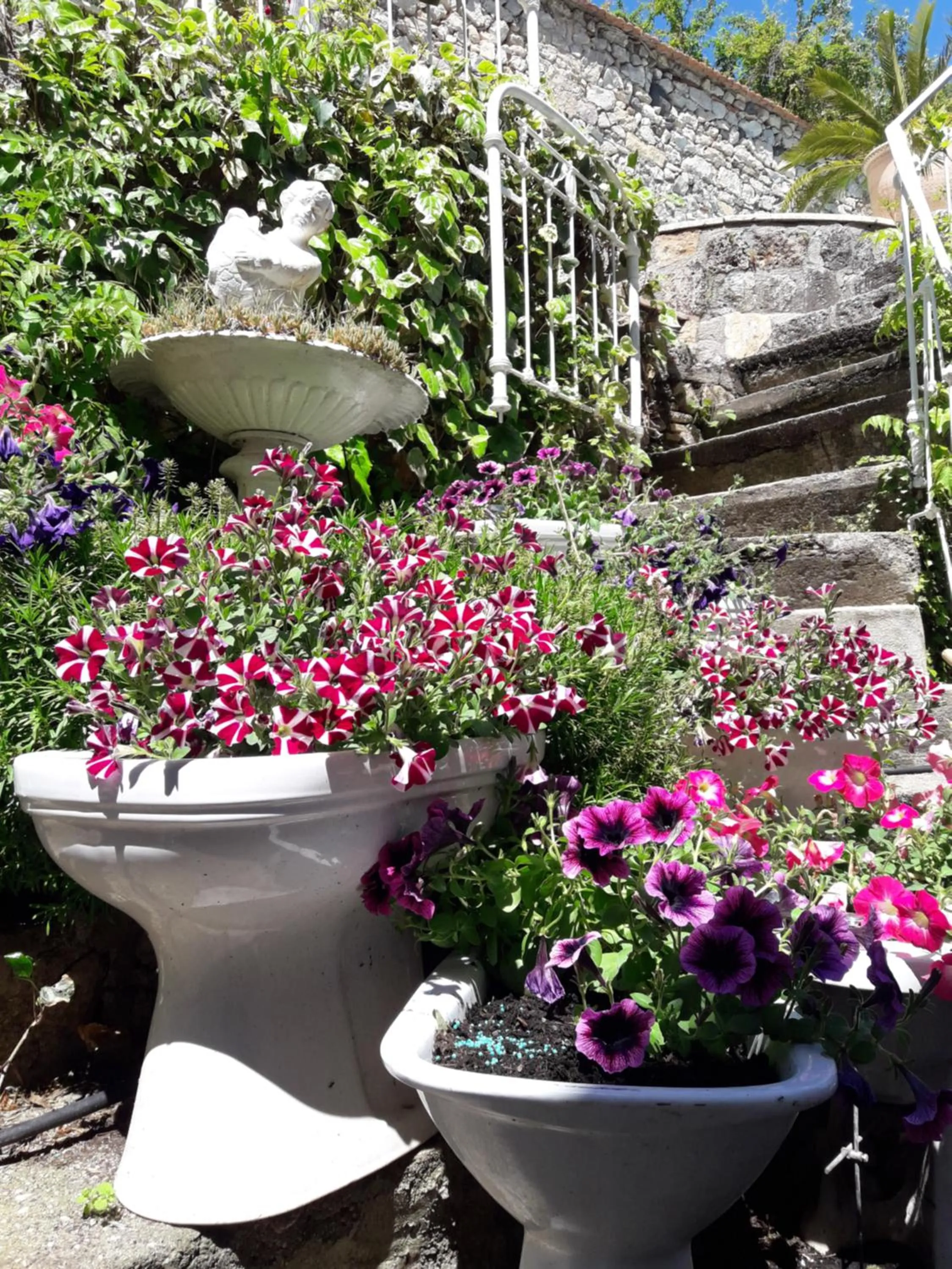 Garden in La Roseraie