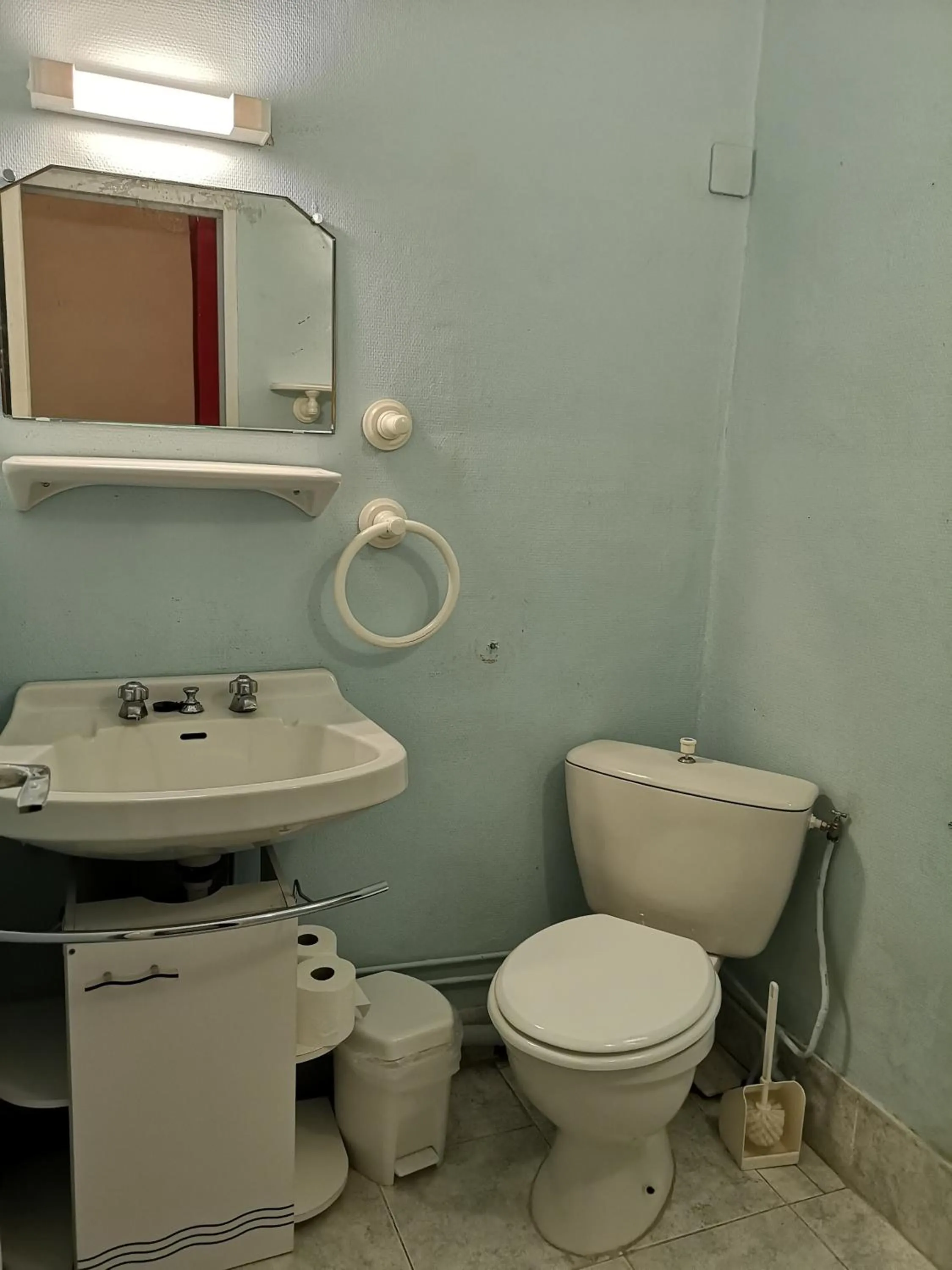 Toilet in La Roseraie