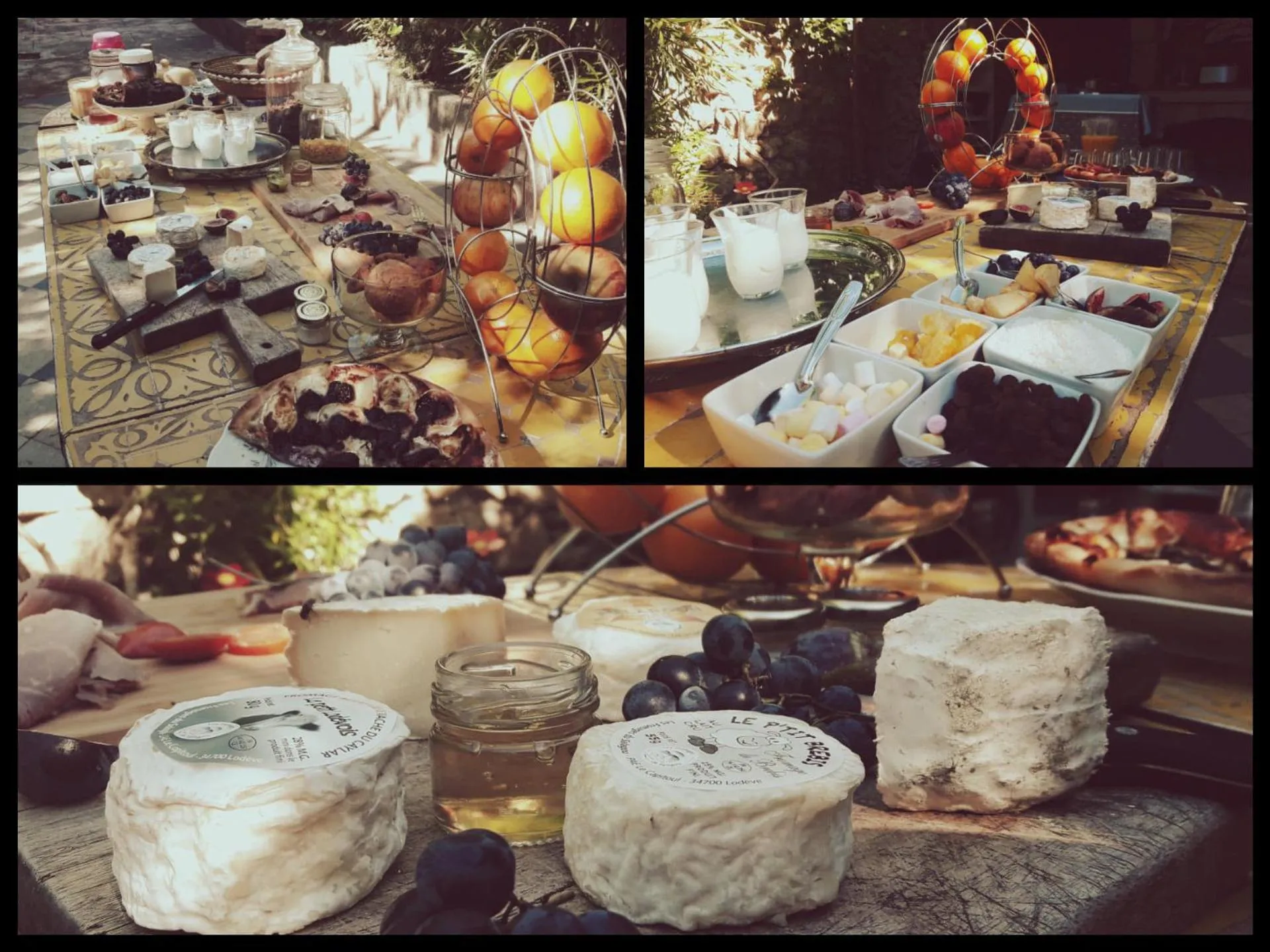 Restaurant/places to eat in La Roseraie