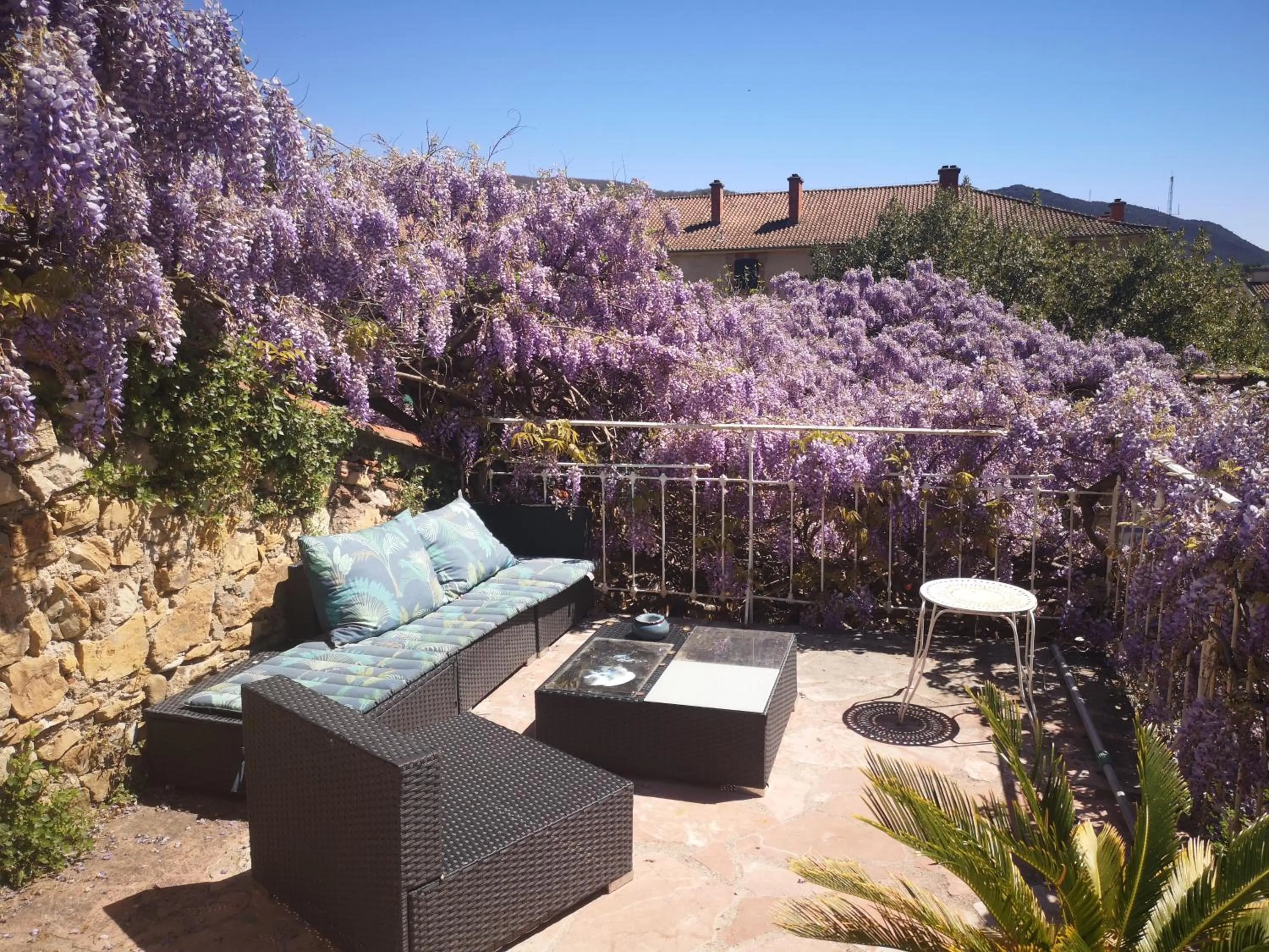 Garden in La Roseraie