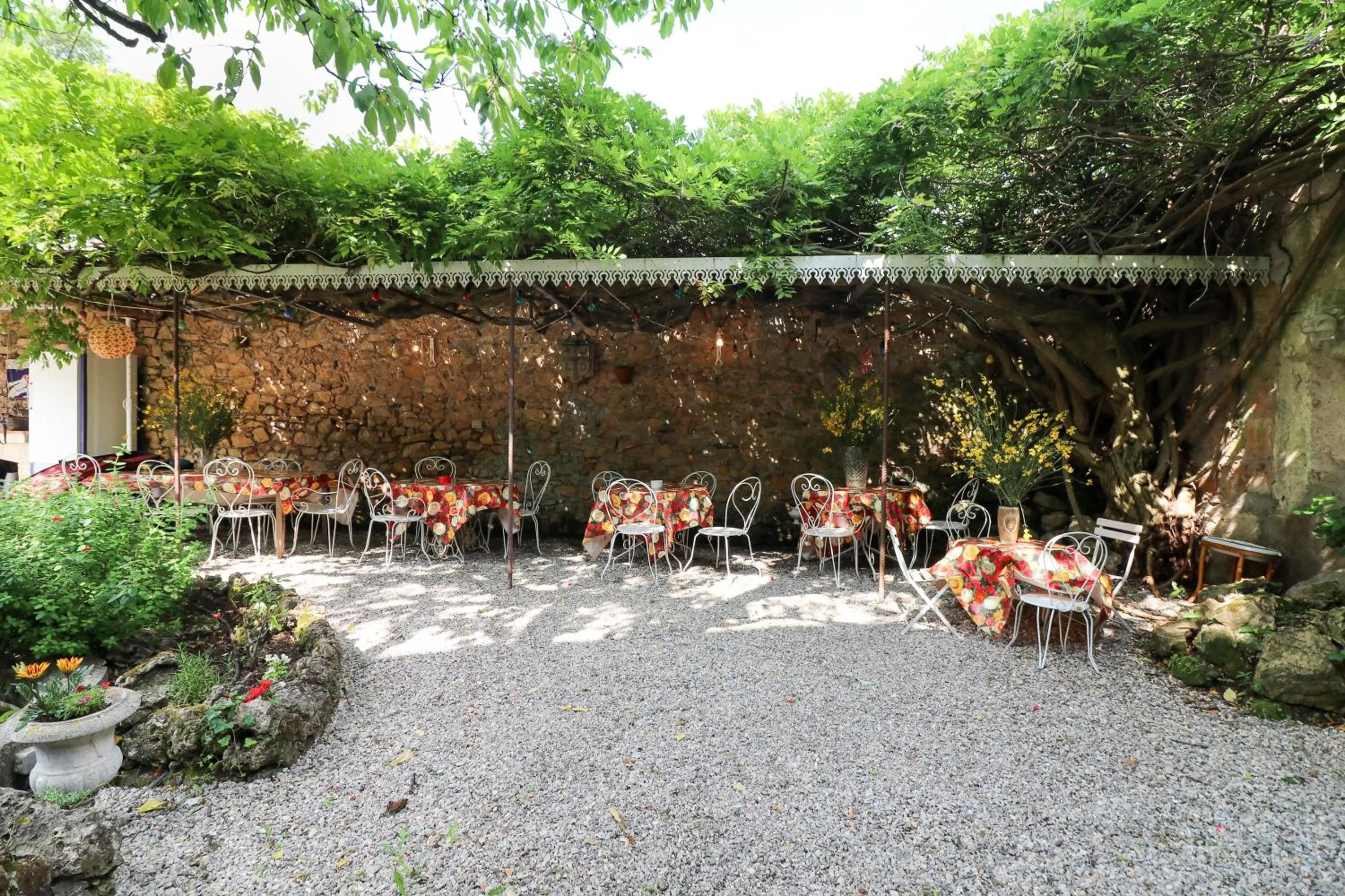 Garden in La Roseraie