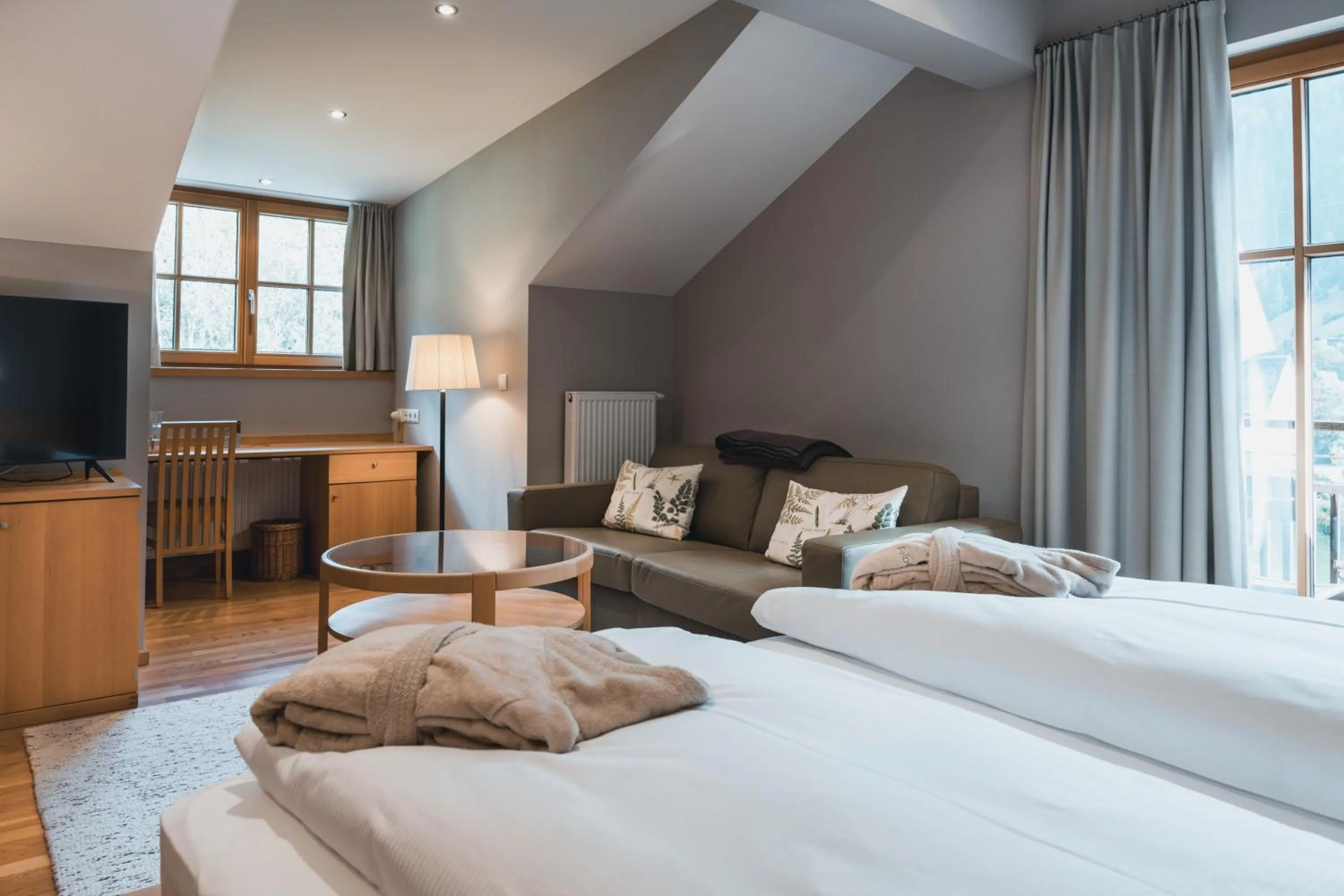 Photo of the whole room, Bed in Felbermayer Hotel & AlpineSpa-Montafon