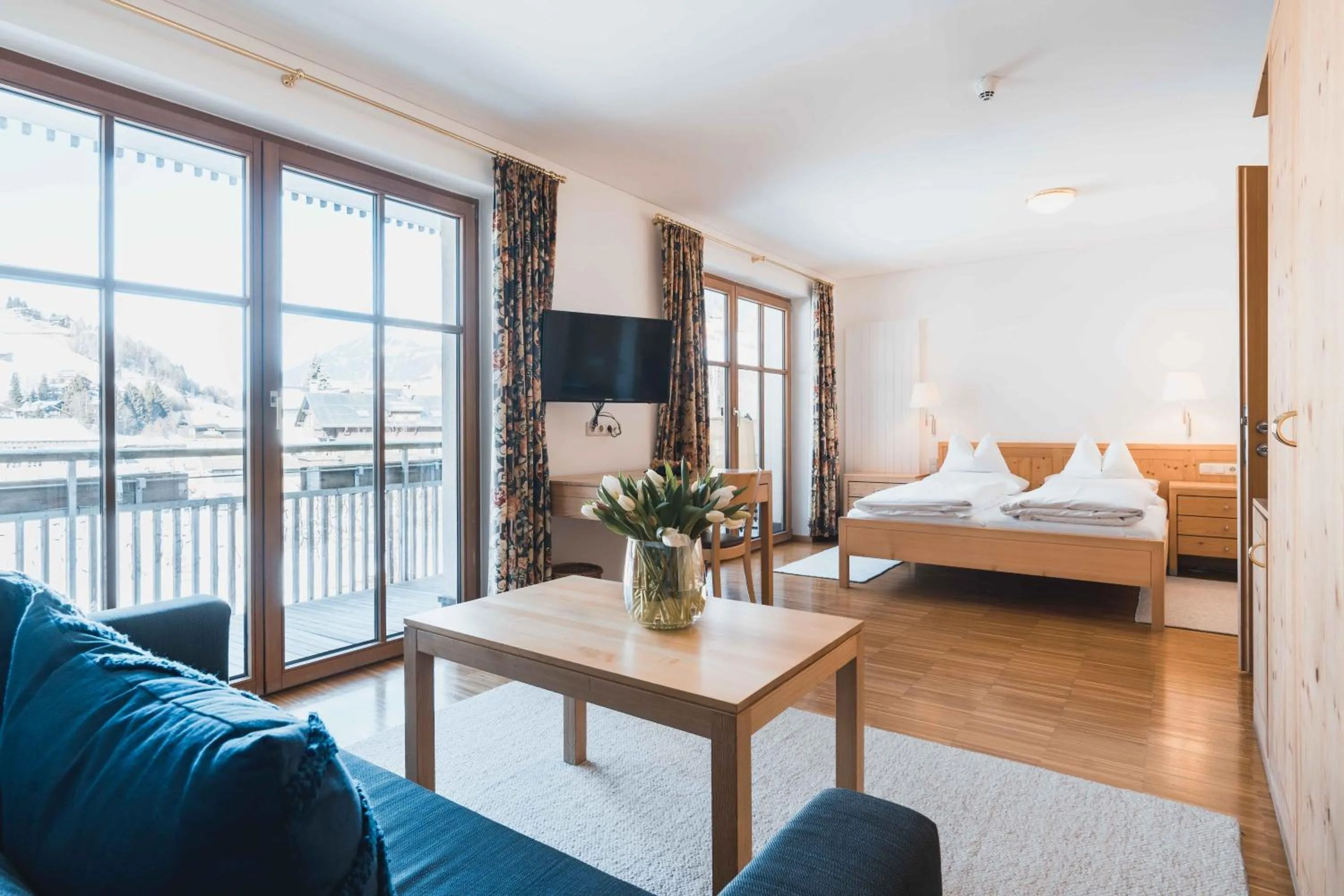 Photo of the whole room, Bed in Felbermayer Hotel & AlpineSpa-Montafon