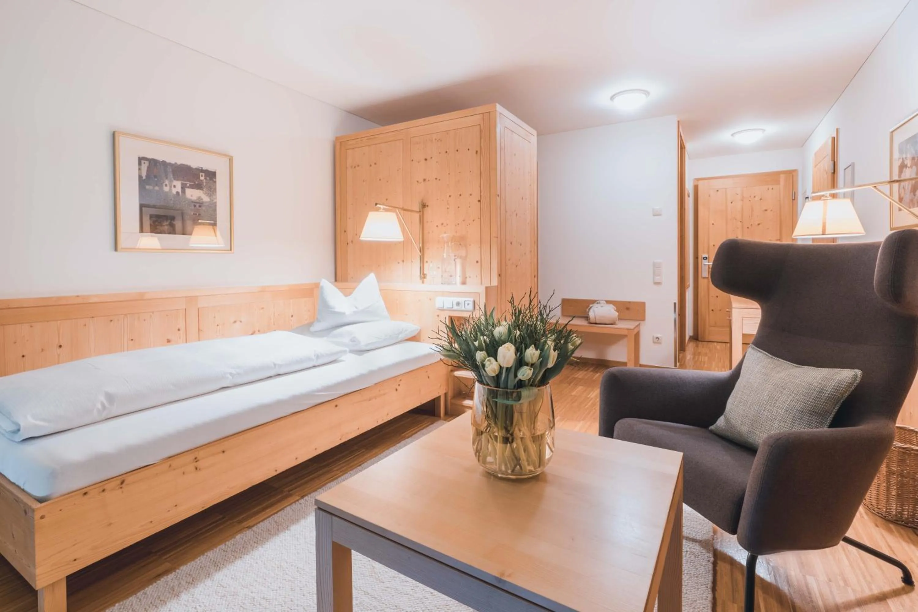 Photo of the whole room, Bed in Felbermayer Hotel & AlpineSpa-Montafon