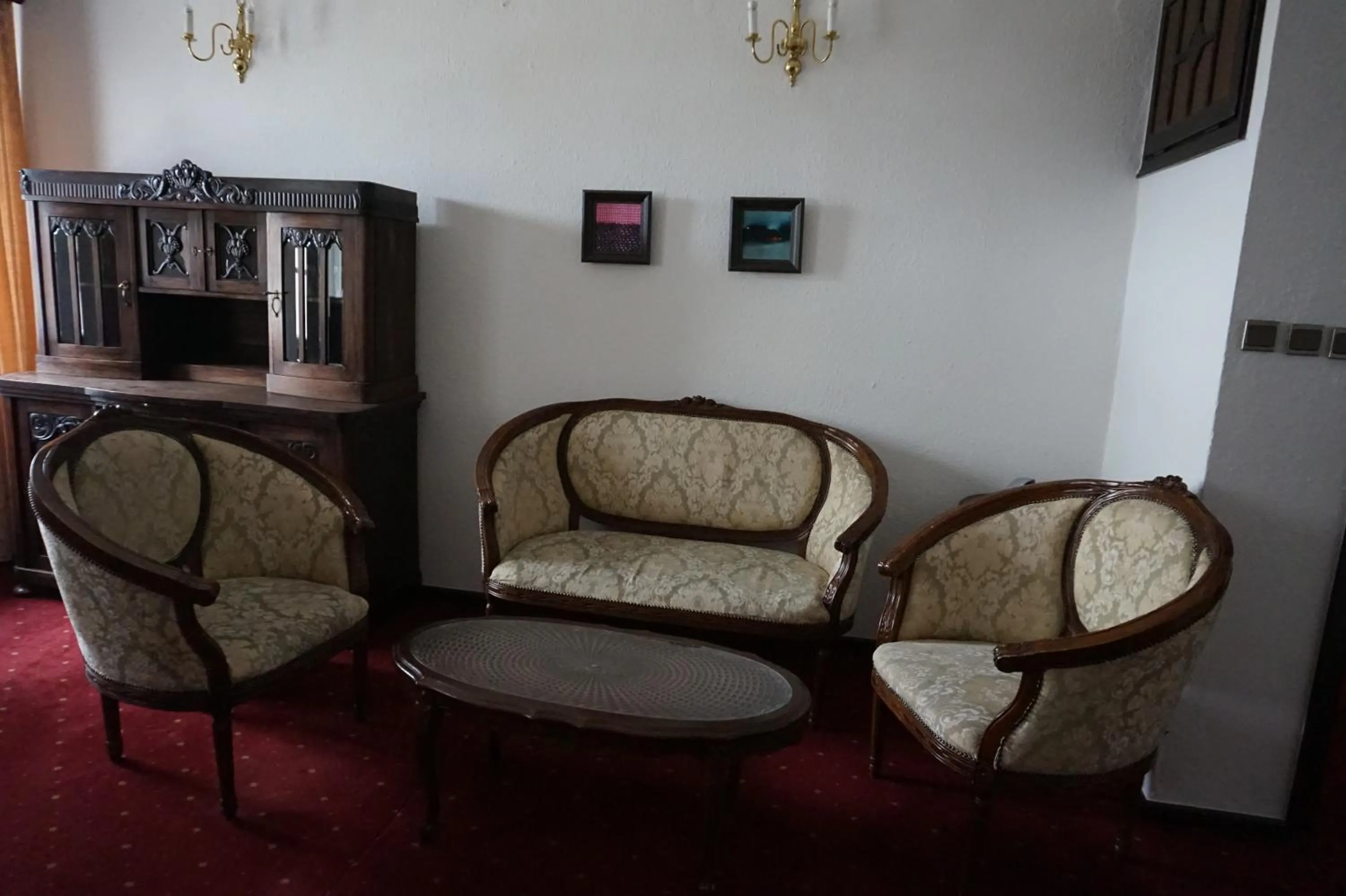 Living room in Hotel Dwór Polski