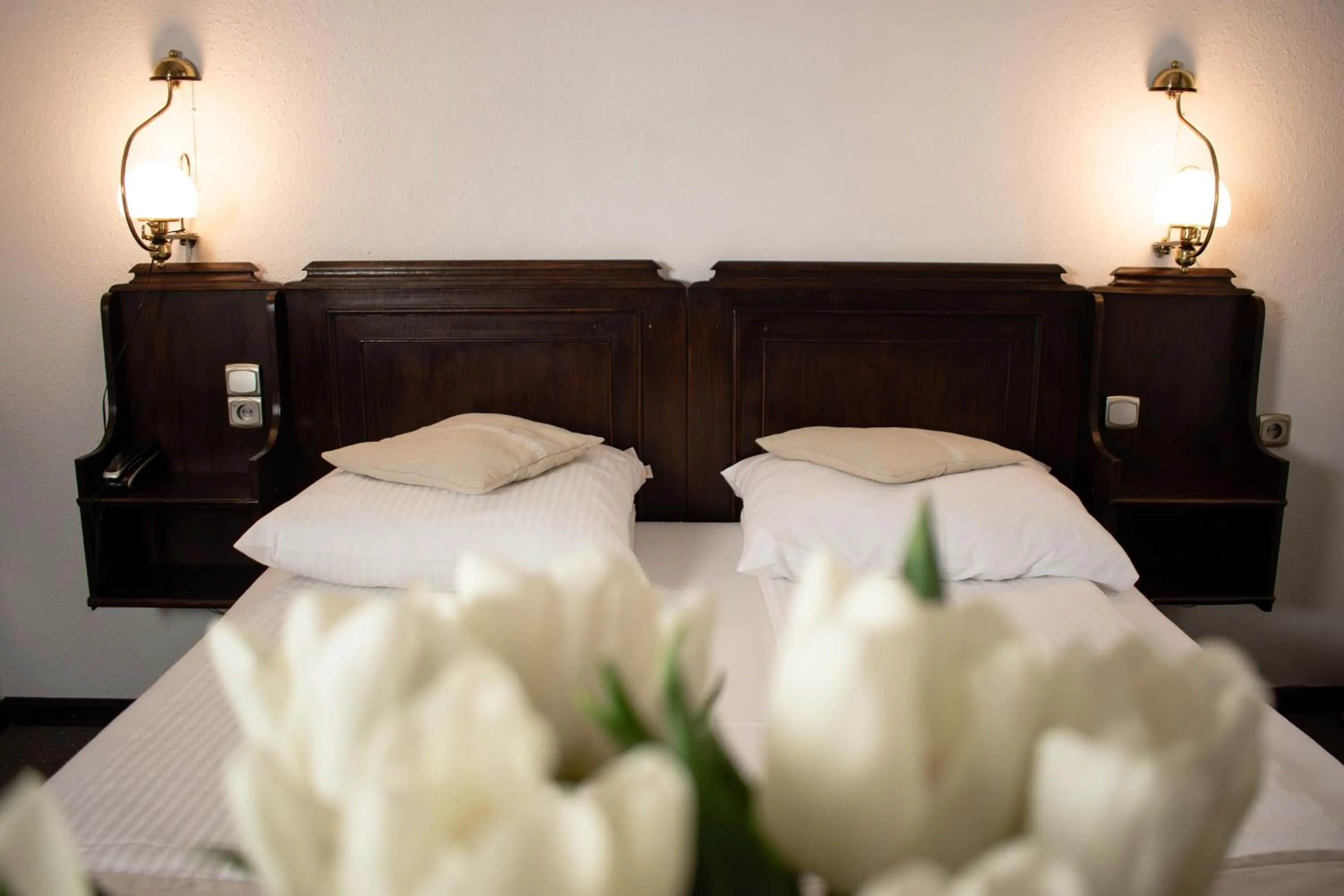 Bed in Hotel Dwór Polski