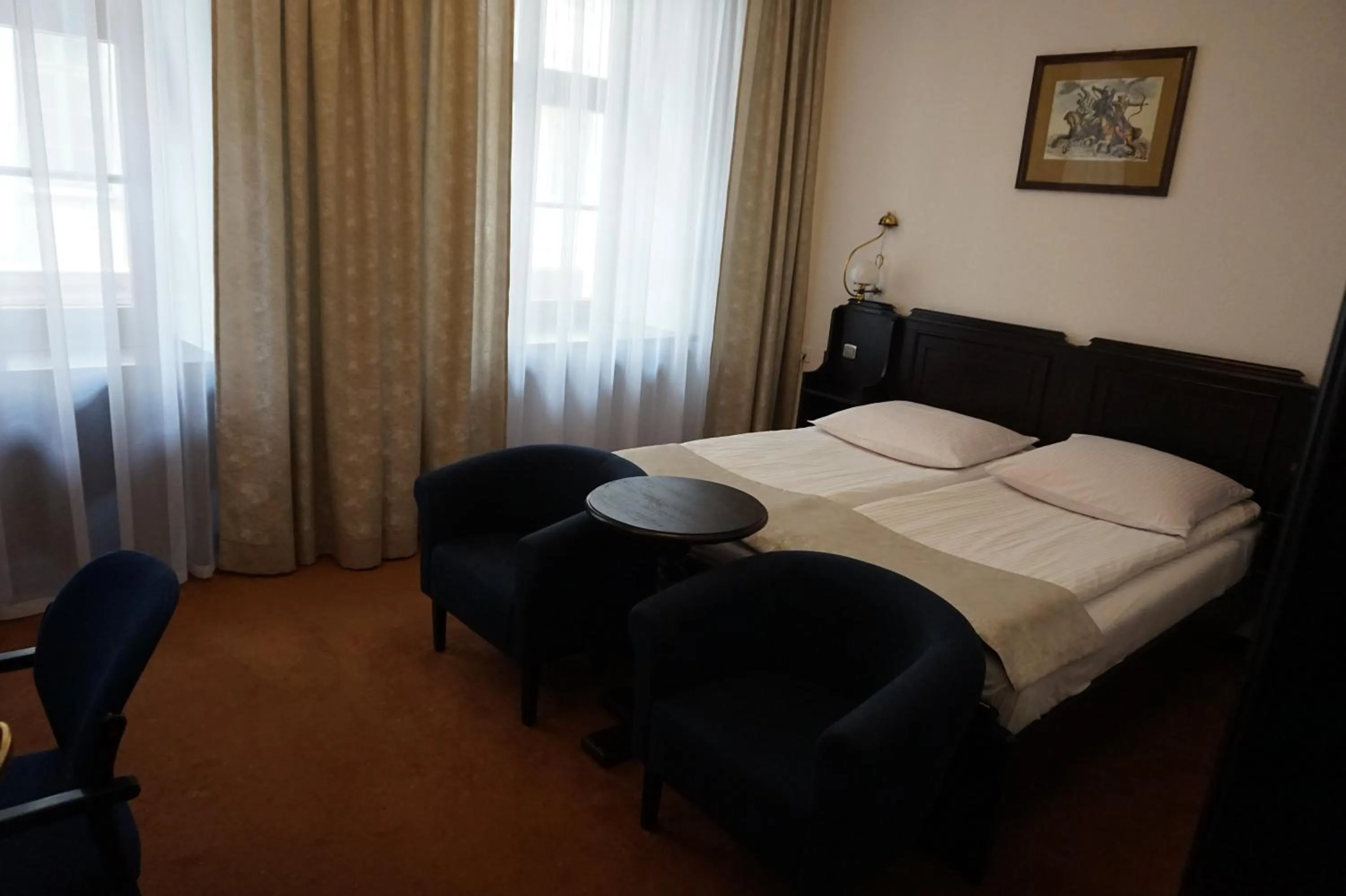 Bed in Hotel Dwór Polski