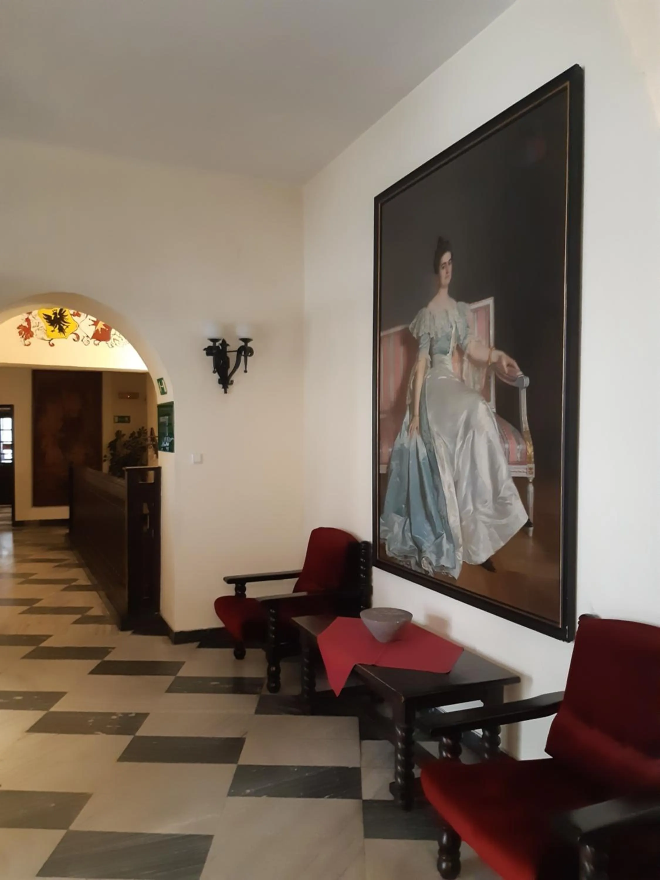 Lobby or reception in Hotel Dwór Polski