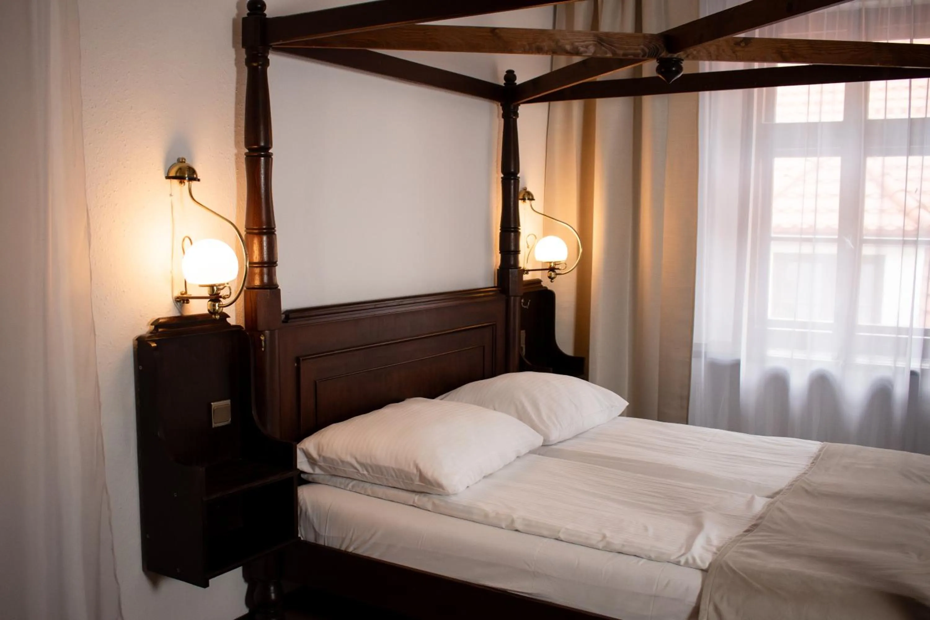 Bed in Hotel Dwór Polski