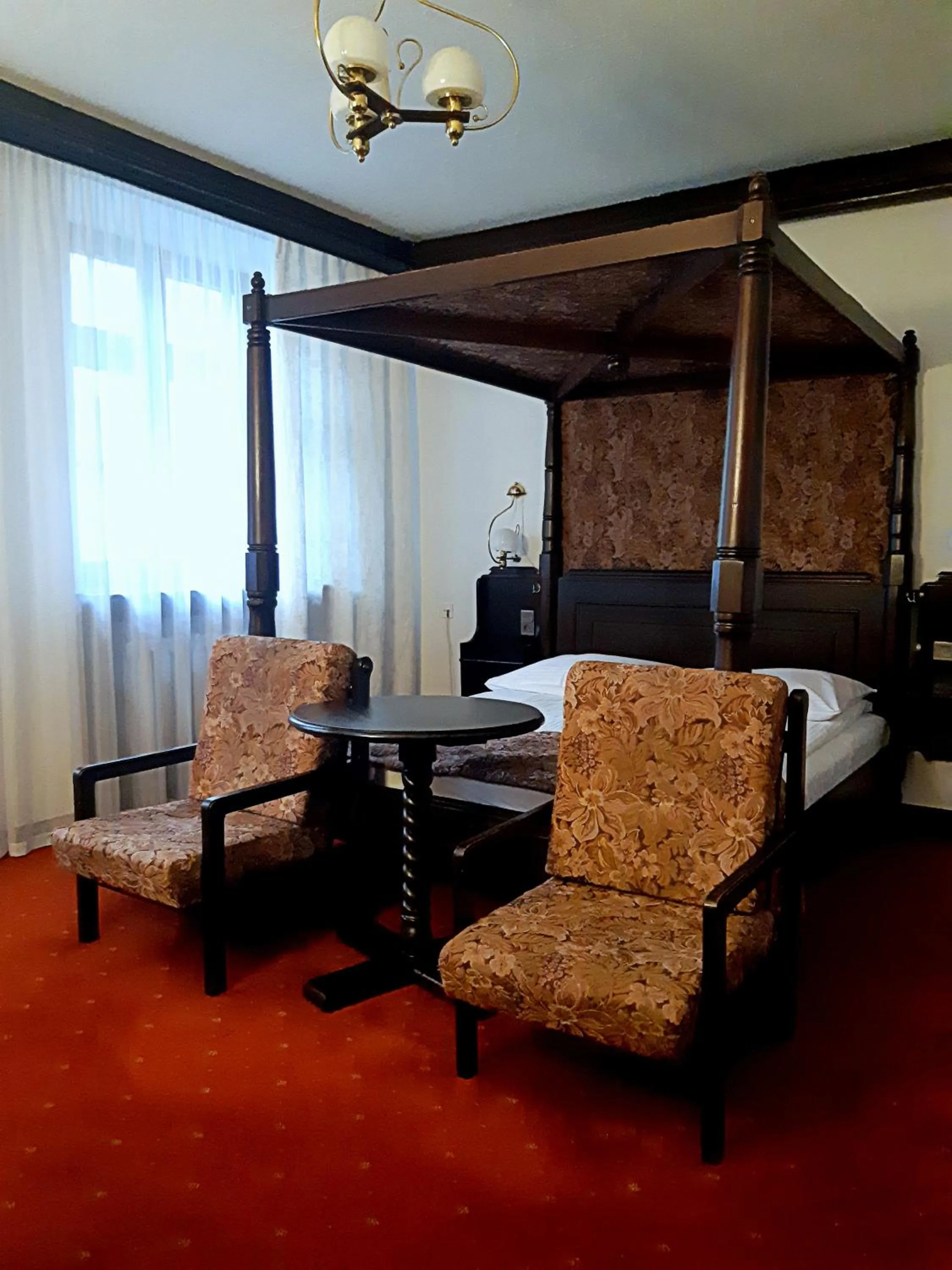 Bed in Hotel Dwór Polski