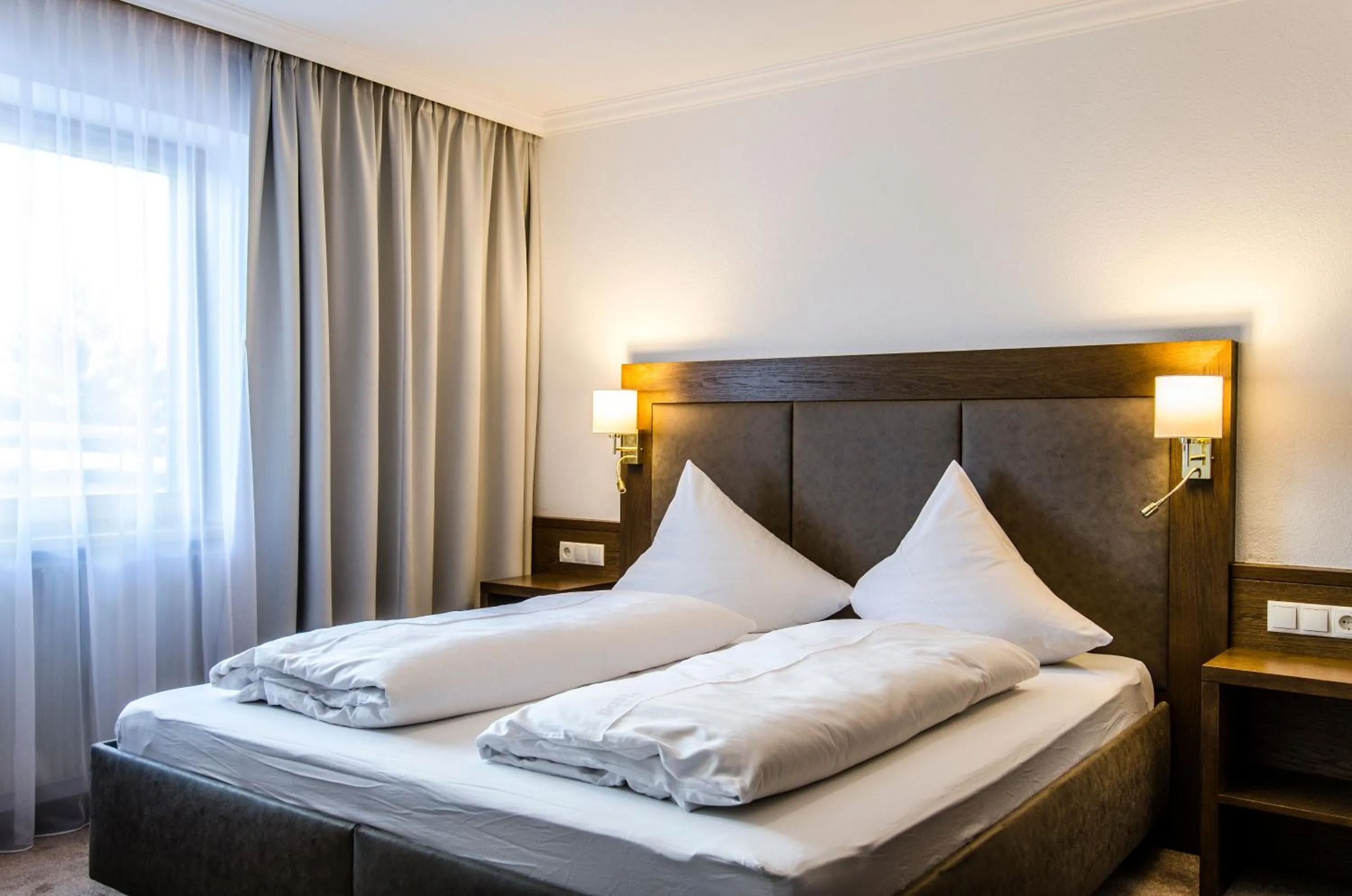 Bedroom, Bed in Hotel Garni Pra Posta