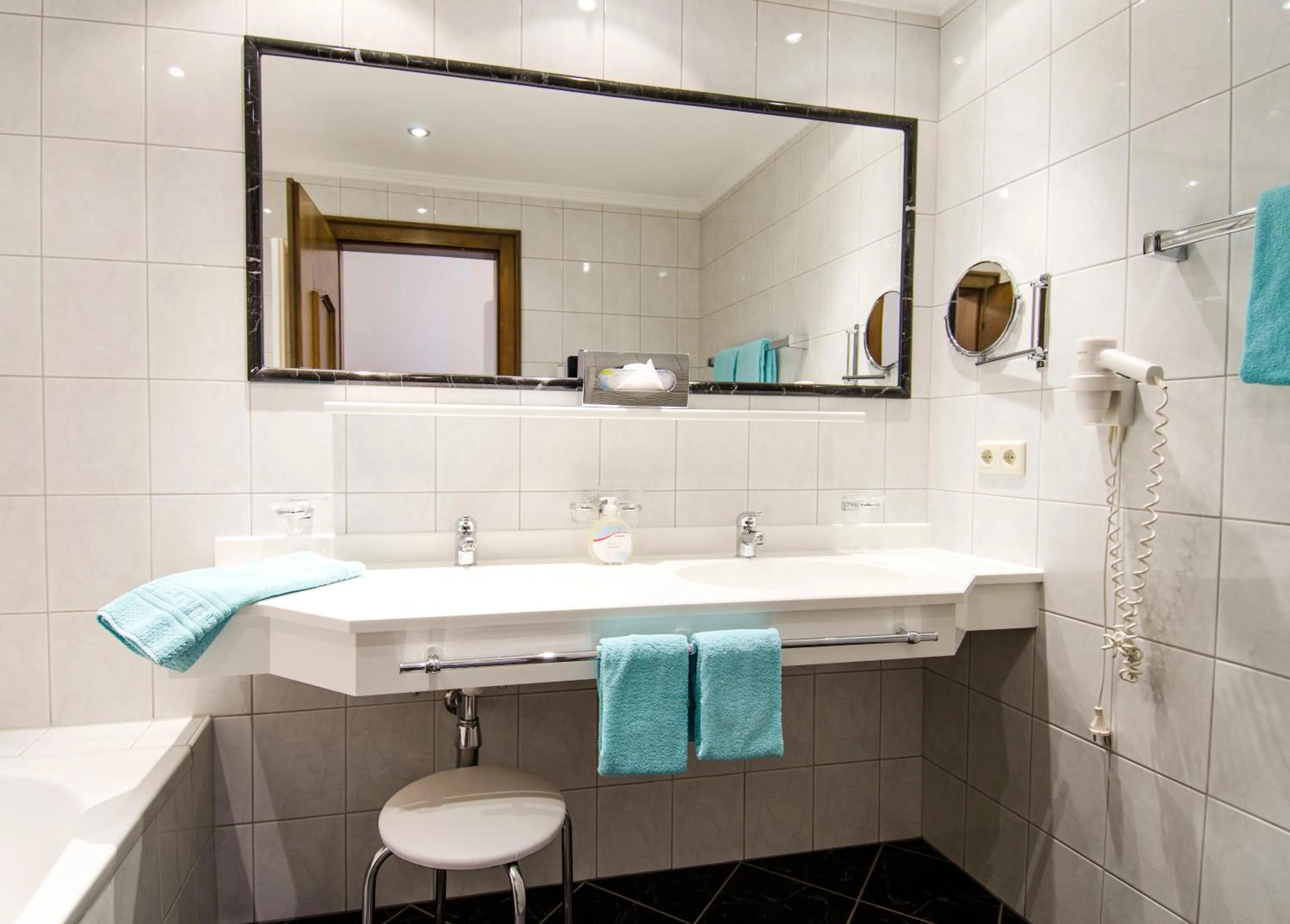 Bathroom in Hotel Garni Pra Posta