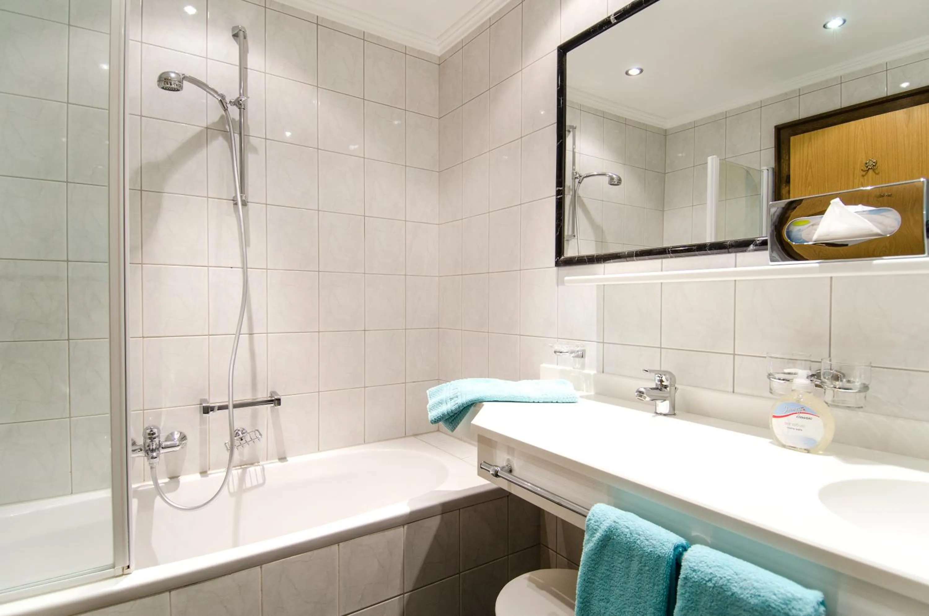 Bathroom in Hotel Garni Pra Posta