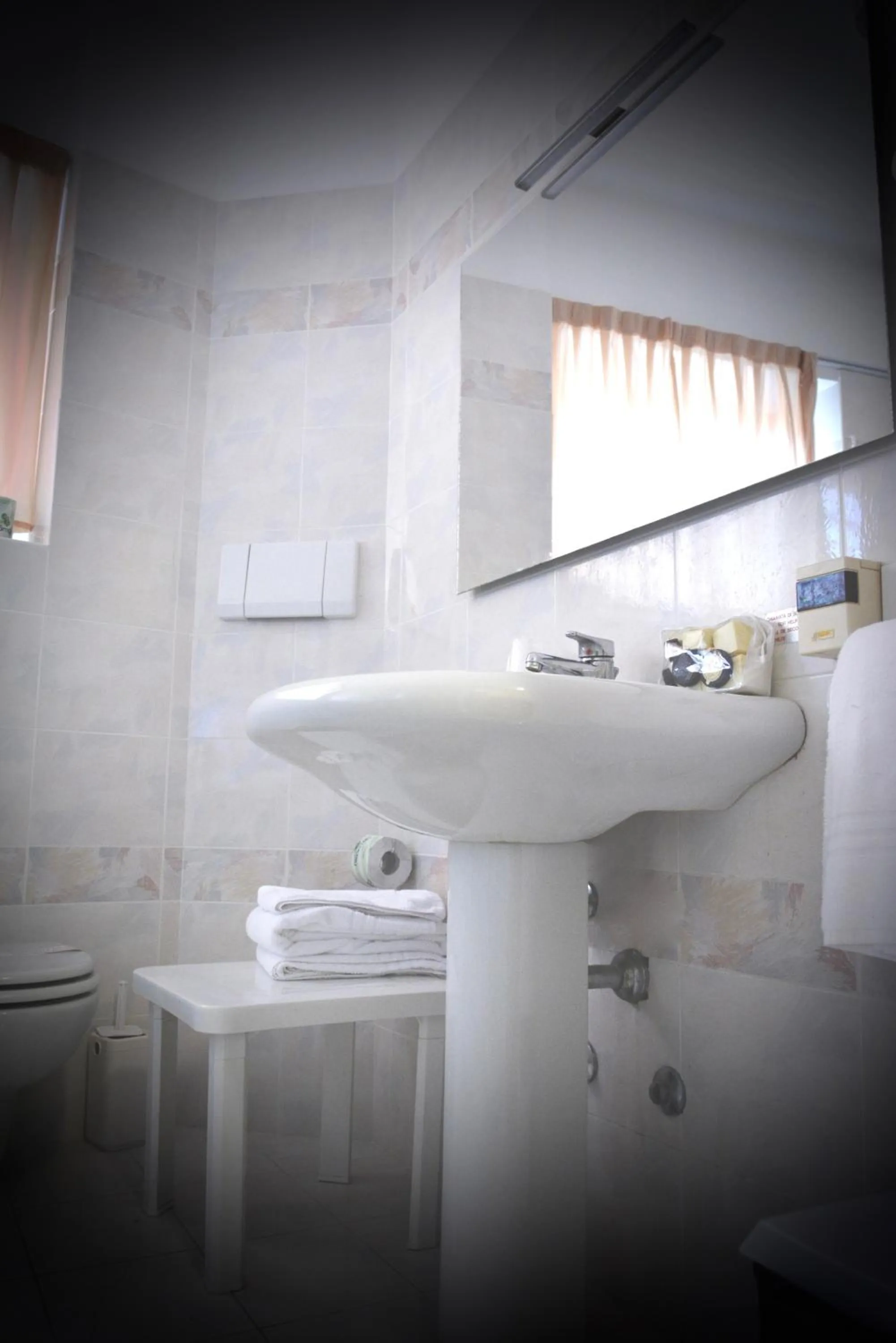 Bathroom in Hotel Pinamonte