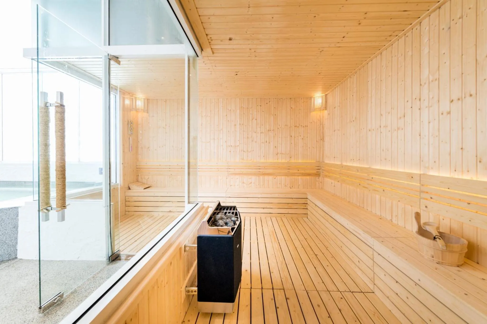 Sauna in Laemtong Serviced Apartment