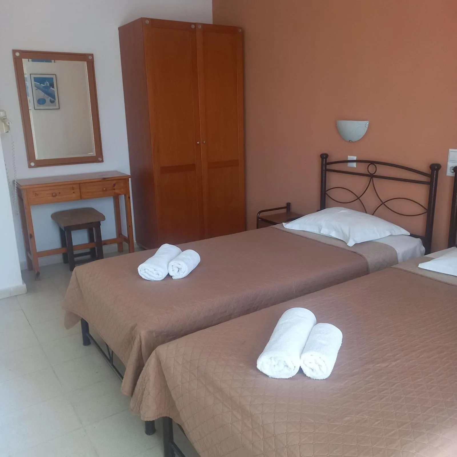 Bed in Manolis Studios