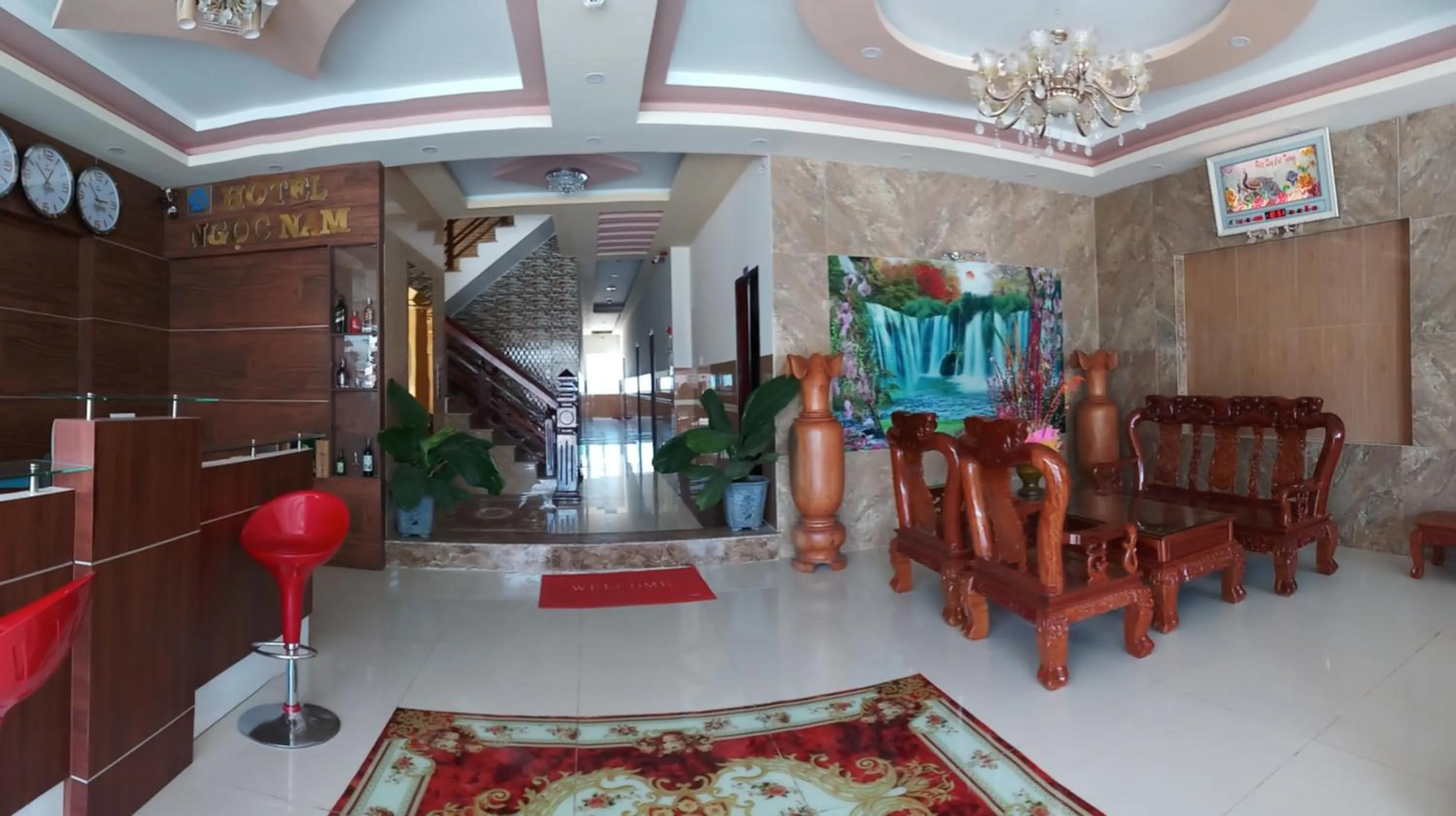 Living room in Ngọc Nam Hotel