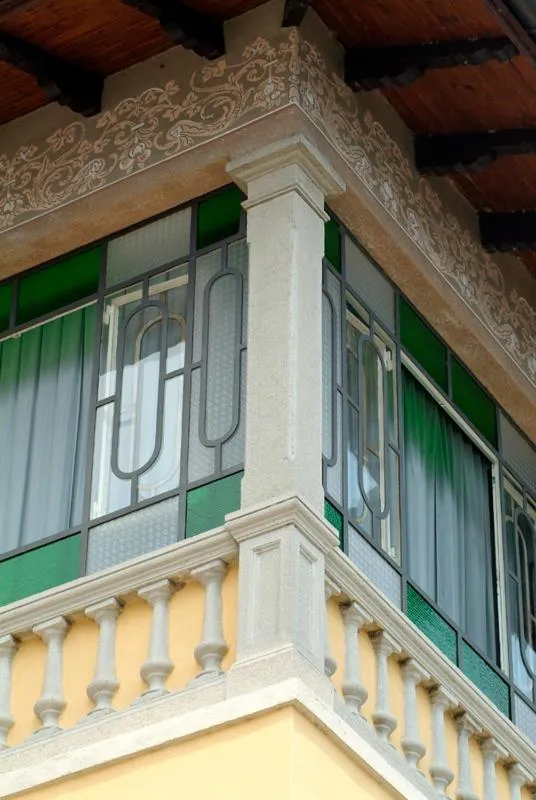 Decorative detail in Hotel La Rondinella