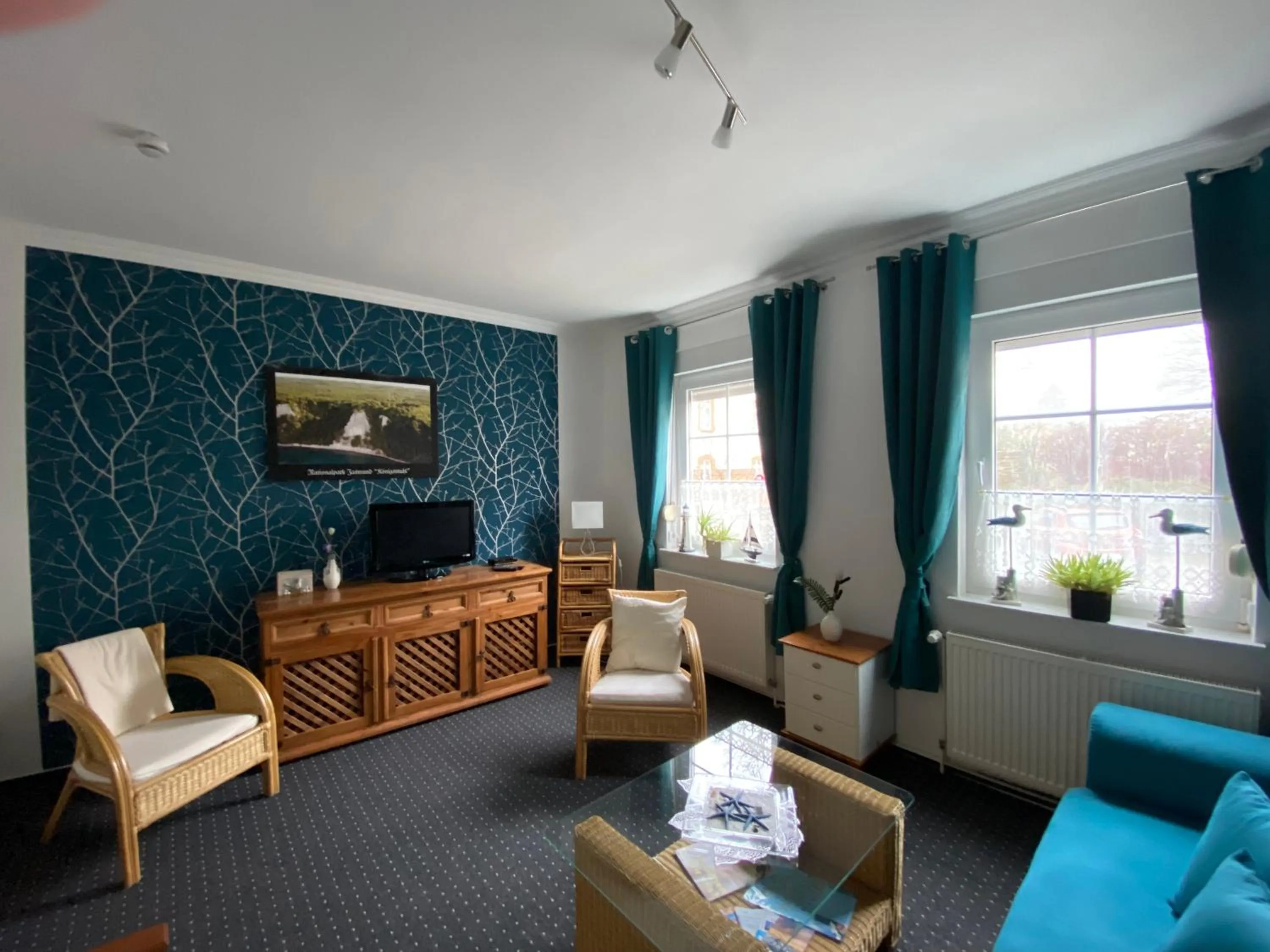 Living room in Pension & Ferienwohnungen Schneidereit