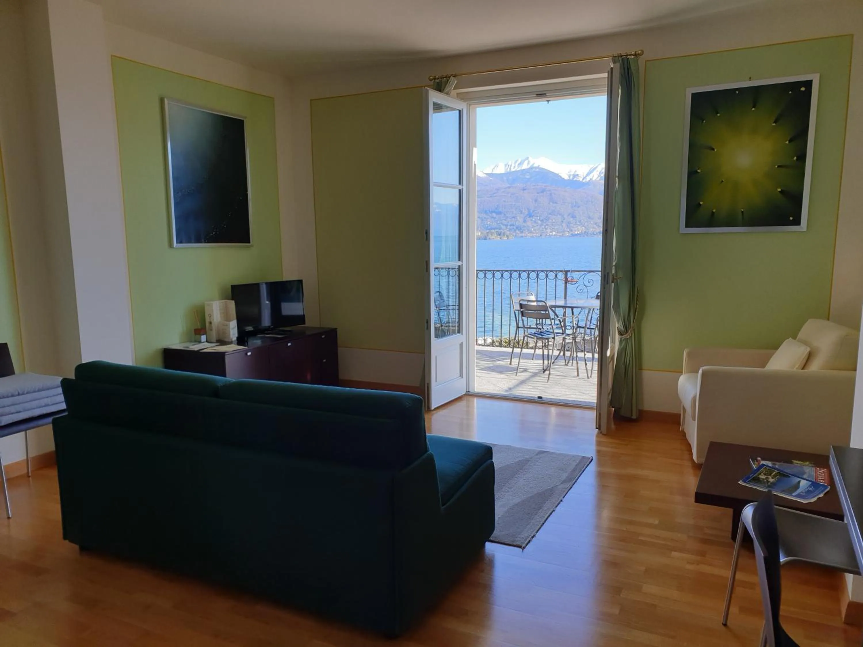 Living room in Hotel Residence La Luna Nel Porto