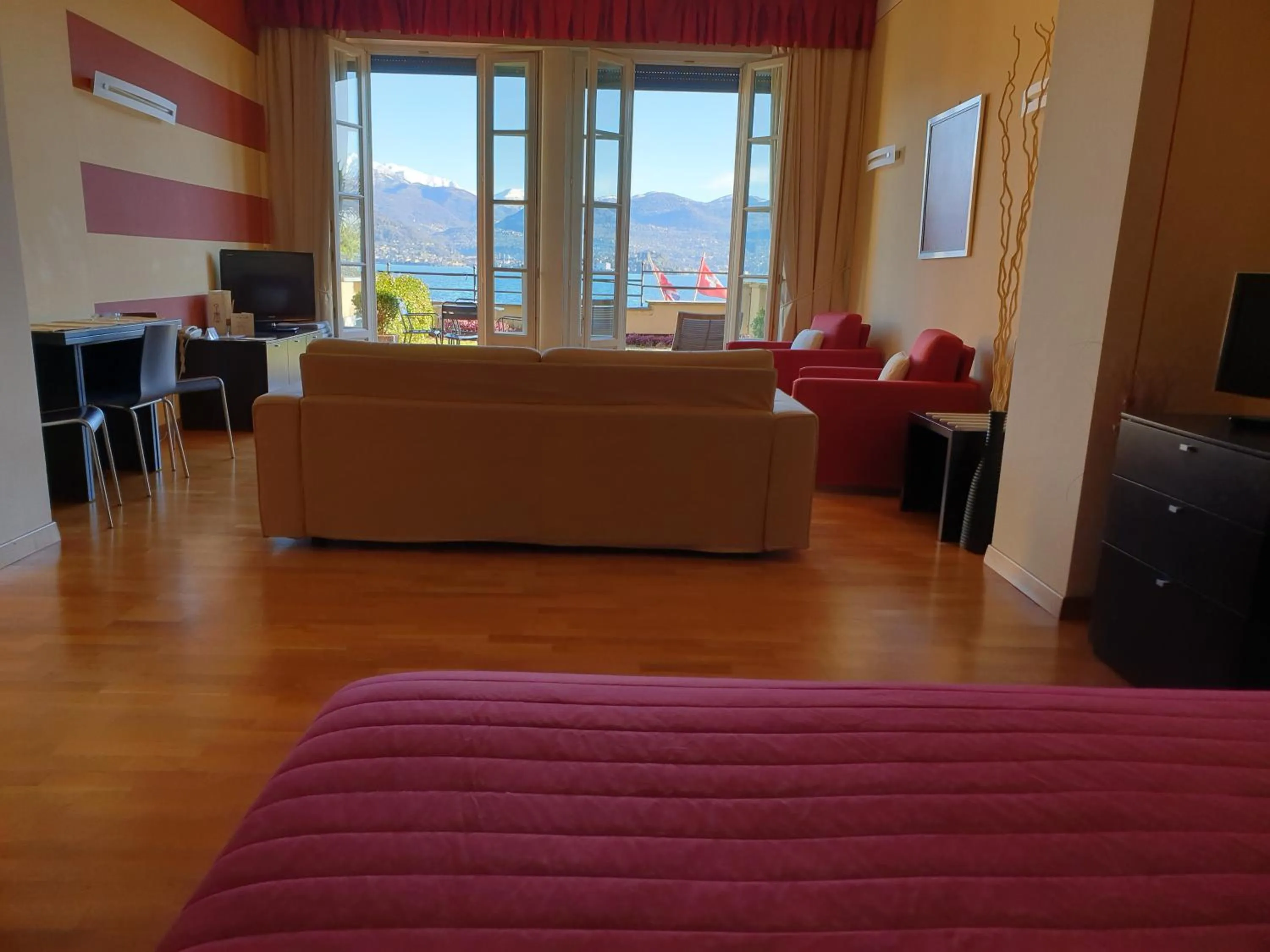 Living room in Hotel Residence La Luna Nel Porto