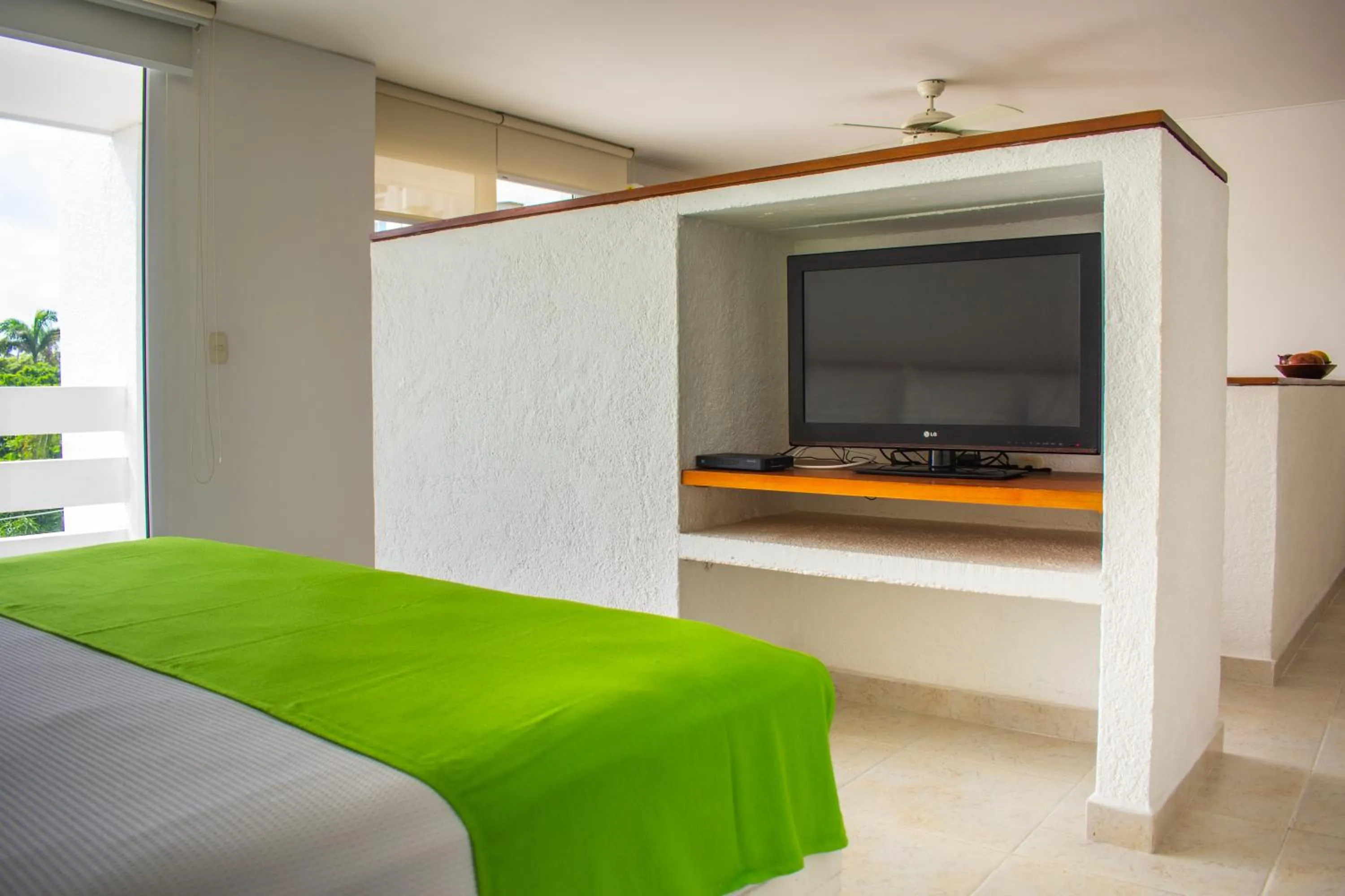 Bedroom, Bed in Blu Hotel by Tamaca